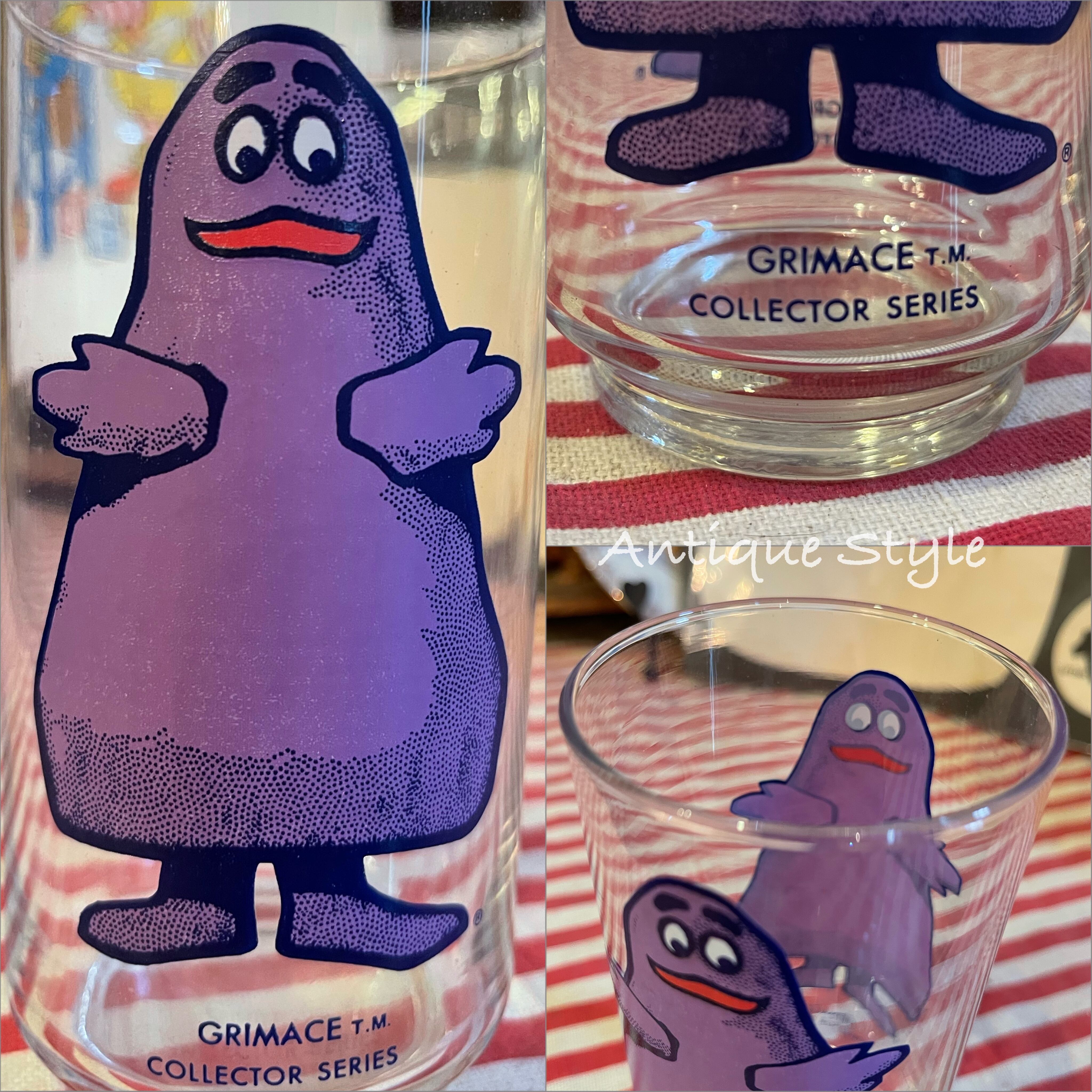 70s McDonald'sマクドナルド GRIMACE グリマス グラス トールグラス