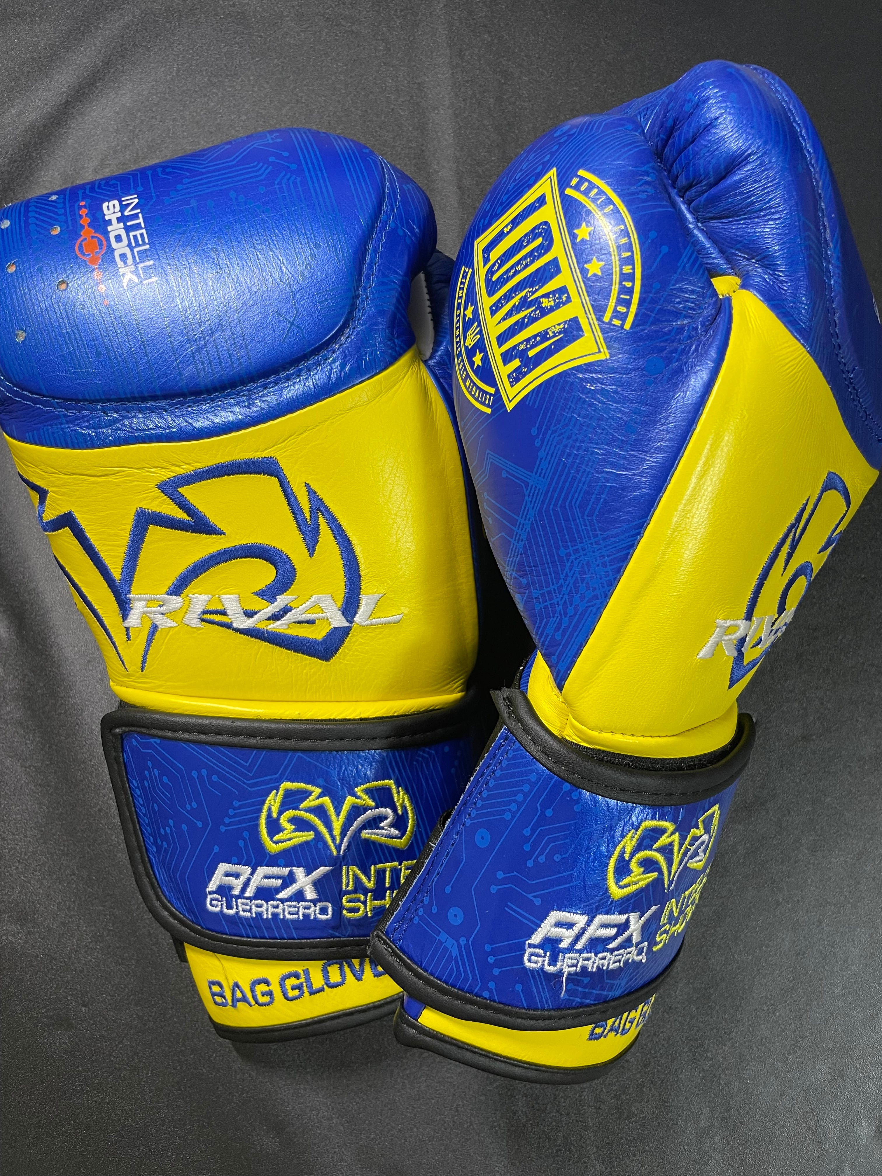 Rival RB100-プロフェッショナル バッグ・グローブ/ブルー×シルバー