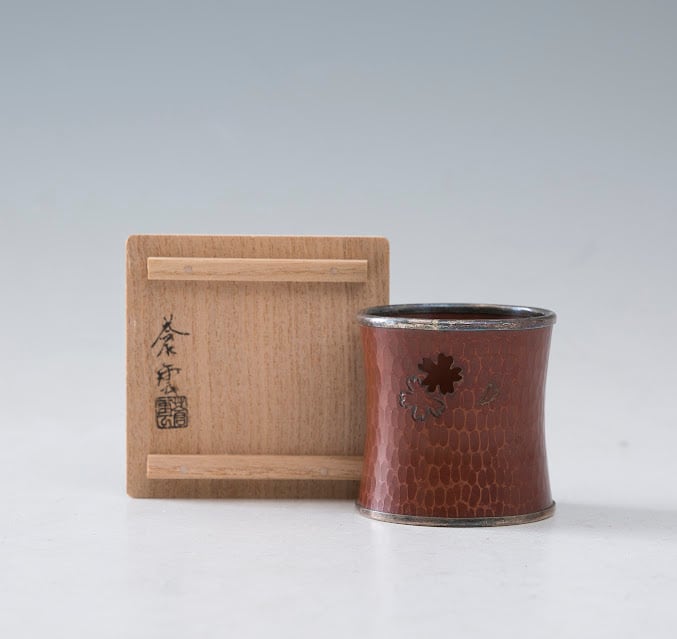 十四代宮崎寒雉桐端雲蓋置