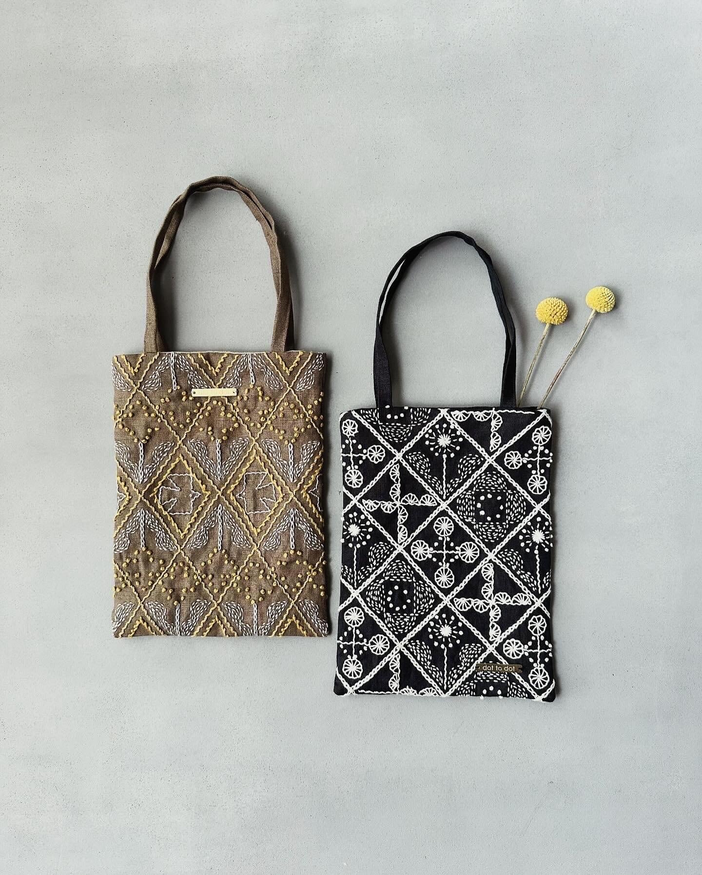 SASHIKOSTITCH ミニチャームバッグキット「みつけた鳥」 | dottodot-works