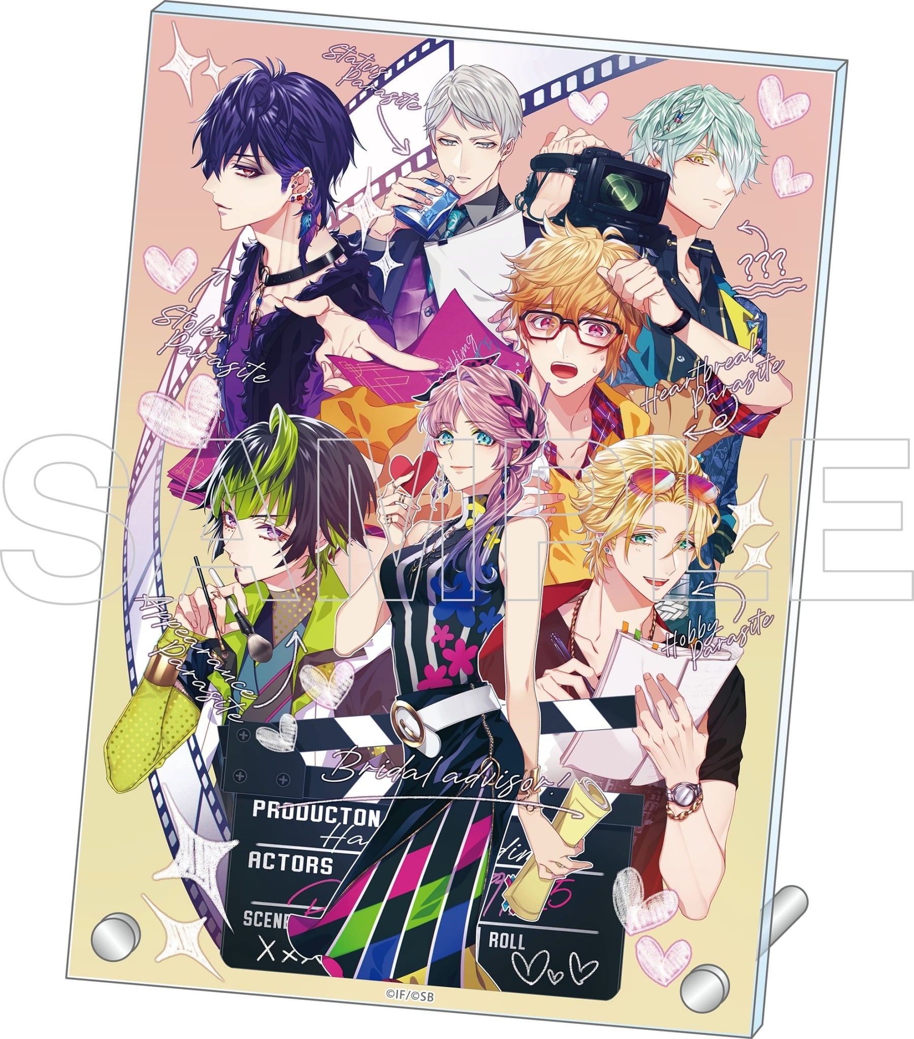 キューピットパラサイト キュピパラ アラン 5周年 缶バッジ フォトカ