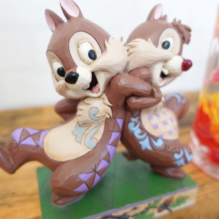 ディズニー チップとデール フィギュア プレゼント ギフト 結婚祝い