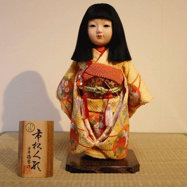 熊倉聖祥】京製尺二市松人形（女） | グローバル文化サロン京都洛齊