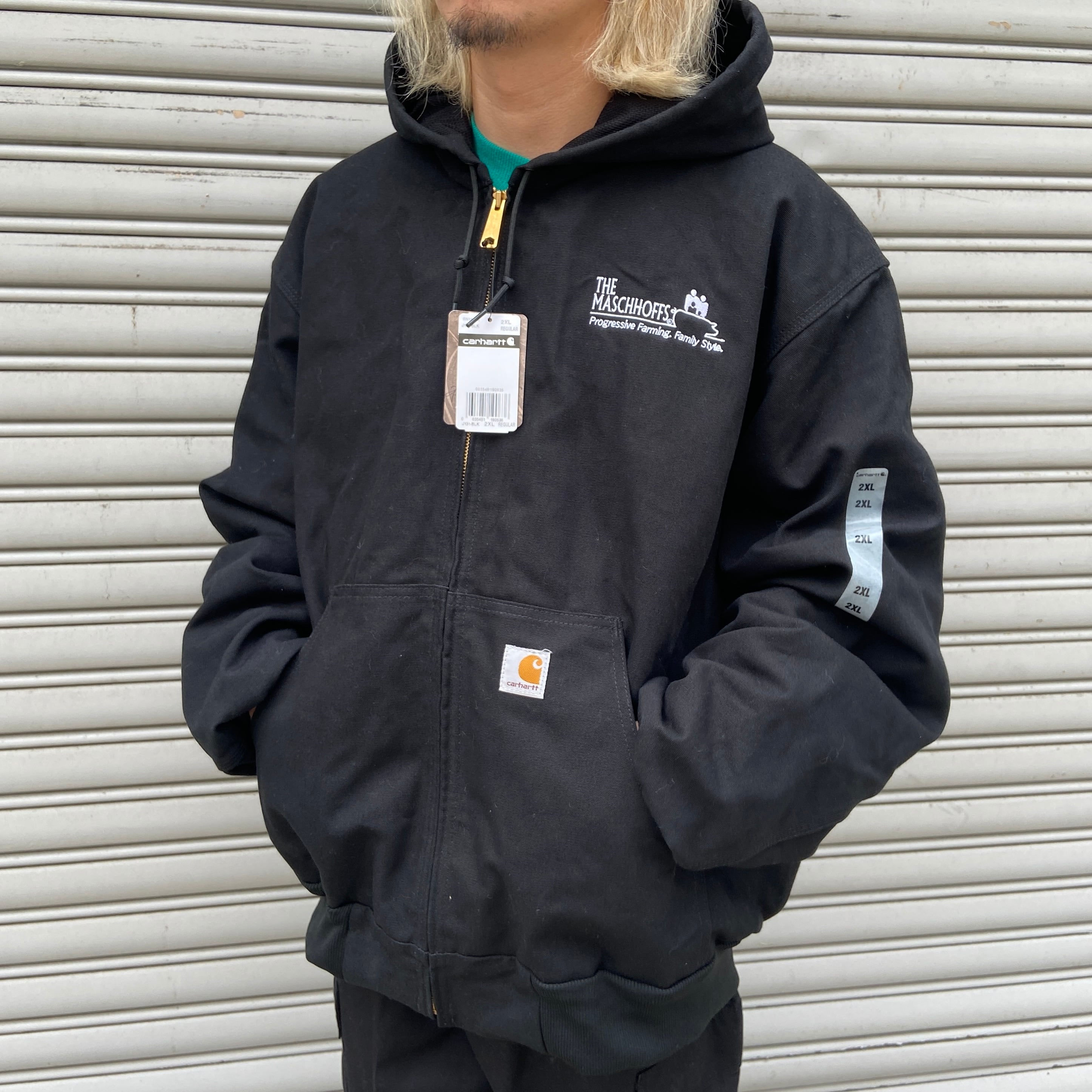 Carhartt アクティブジャケット 黒