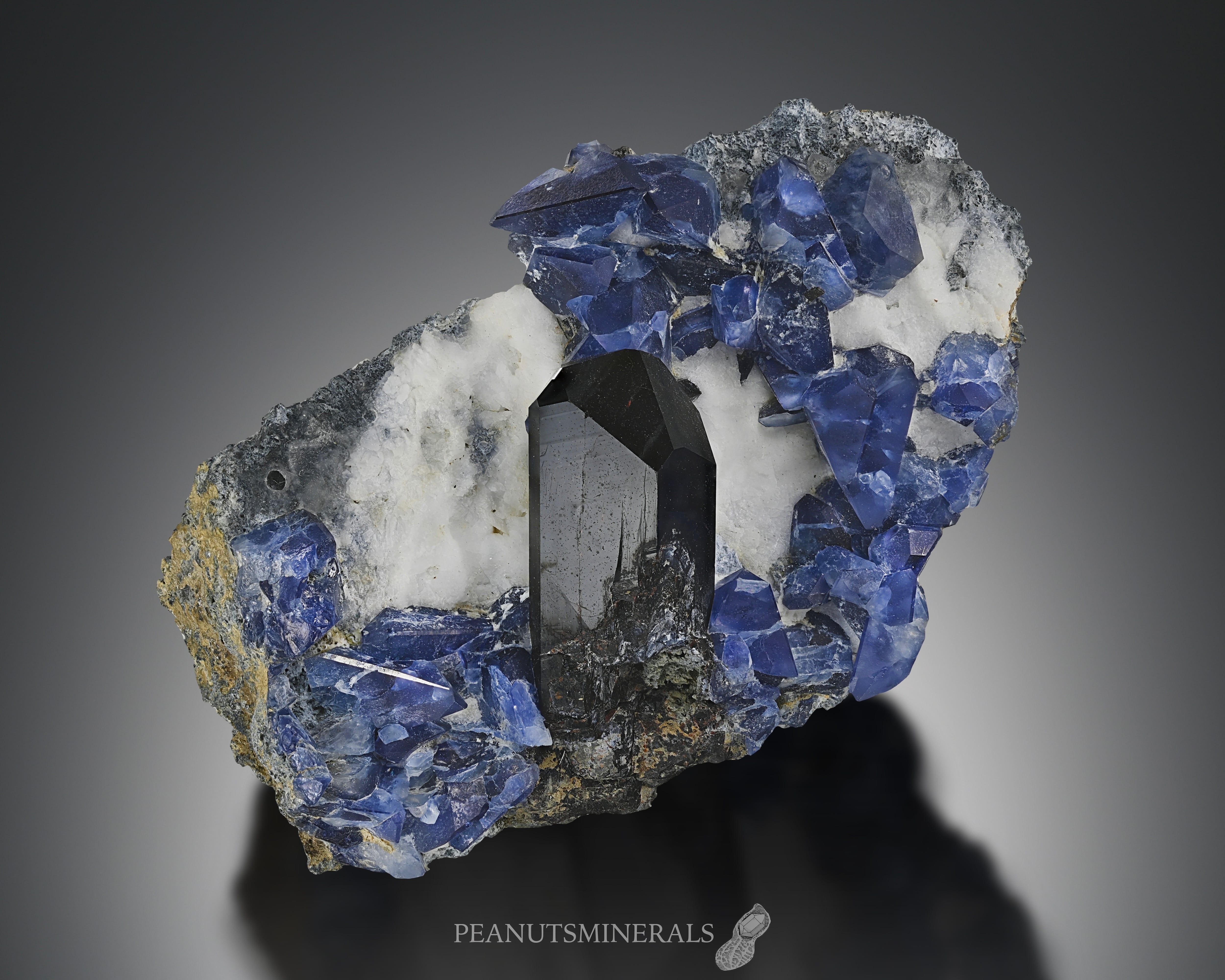 ベニトアイト、ネプチュナイトアメリカ合衆国産1084