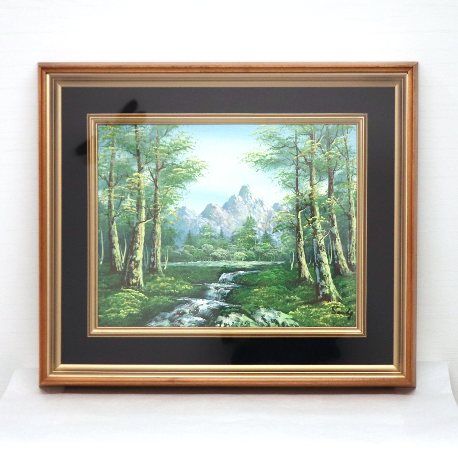 倉庫油絵M10(590×333mm)