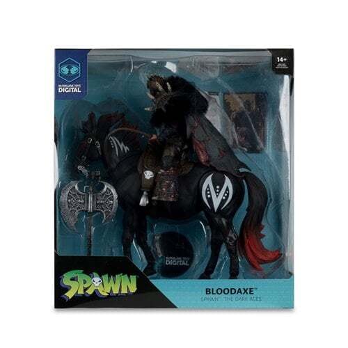 McFarlane Toys Spawn: The Dark Ages Bloodaxe with Horse 7-Inch