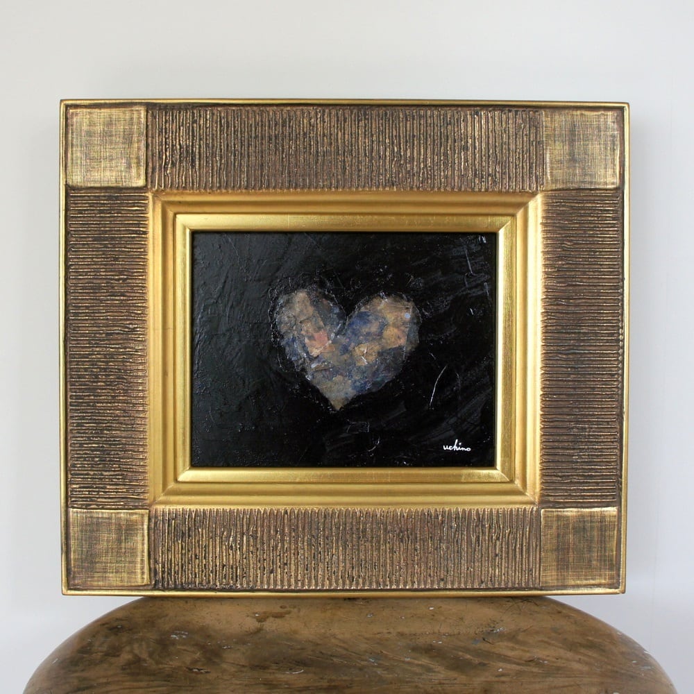 内野隆文 抽象画 M3号 絵画 キャンバス アクリル 現代美術 額縁 【公式