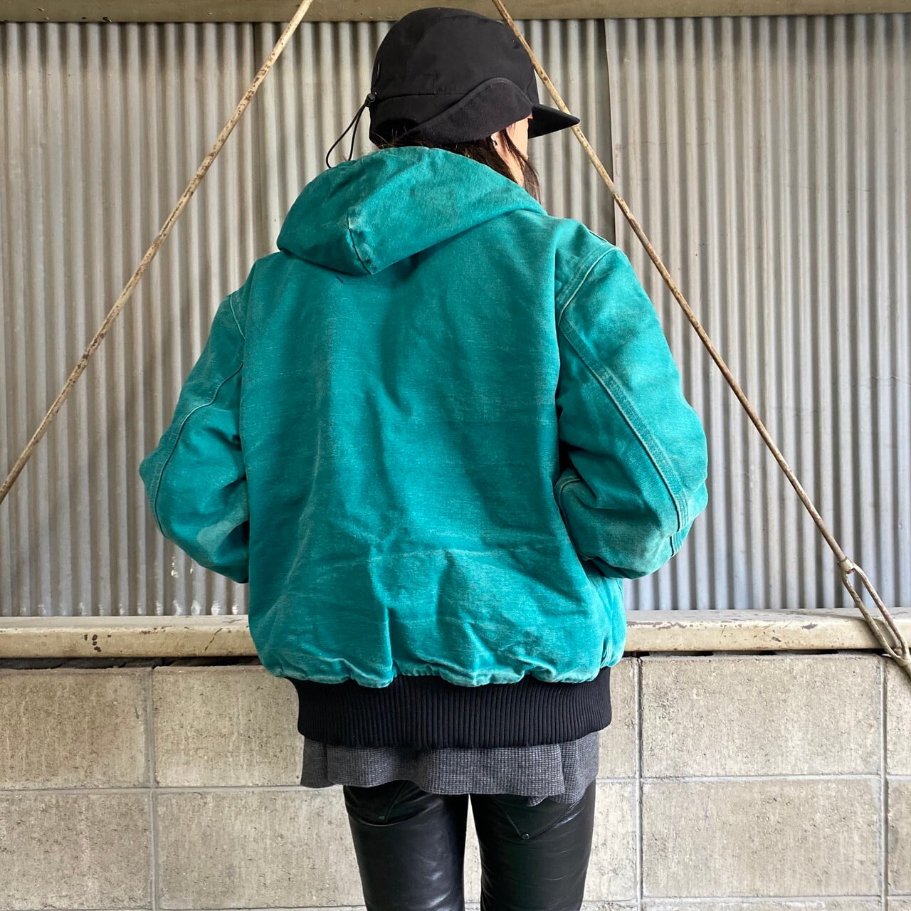 レアカラー 80〜90年代 Carhartt カーハート アクティブジャケット