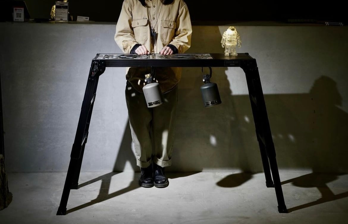 WANTKEY CAMP ウォンキーキャンプアルミテーブルグリル WANTKEY CAMP