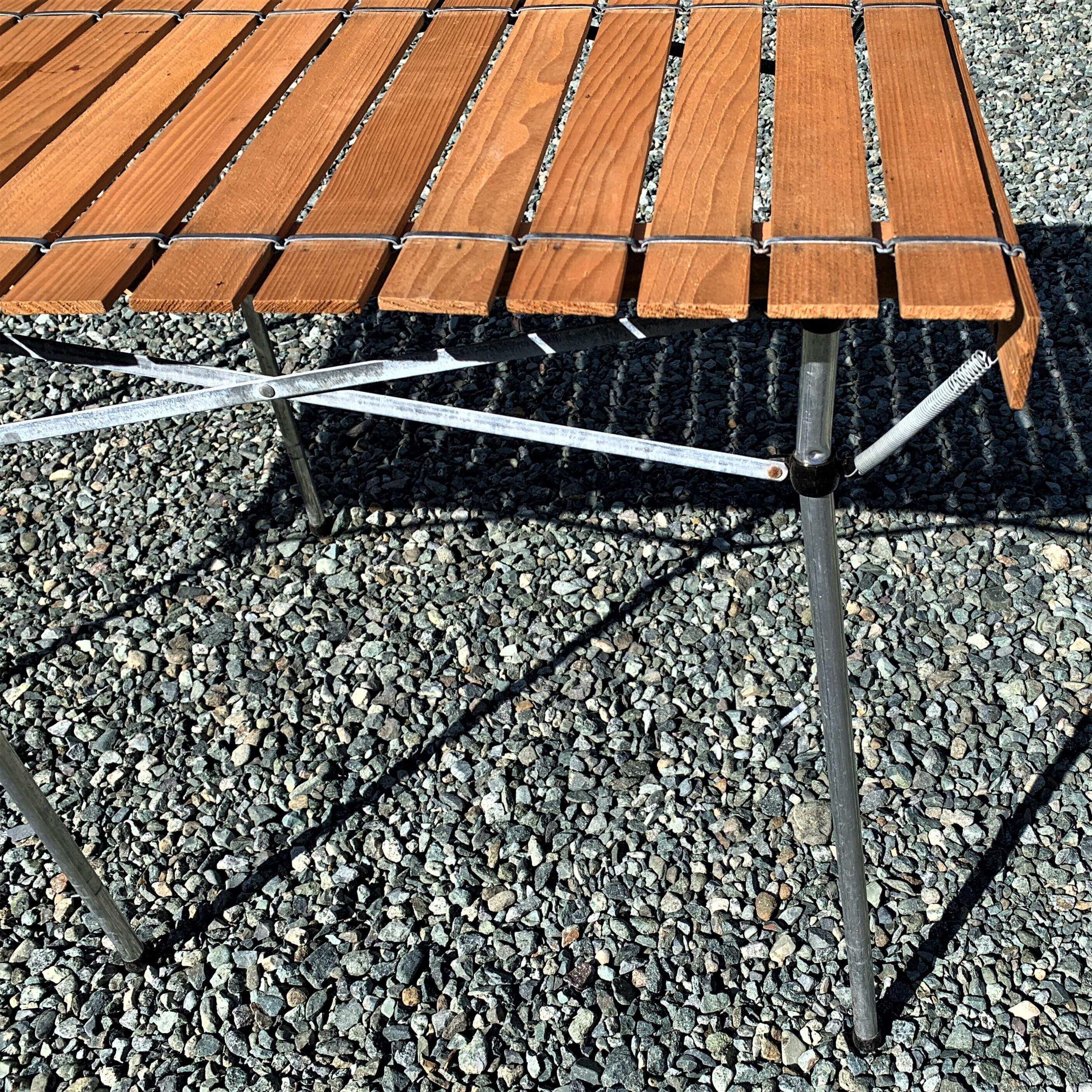 ラレマンド ロールトップテーブル ロング ビンテージ フランス製 MADE