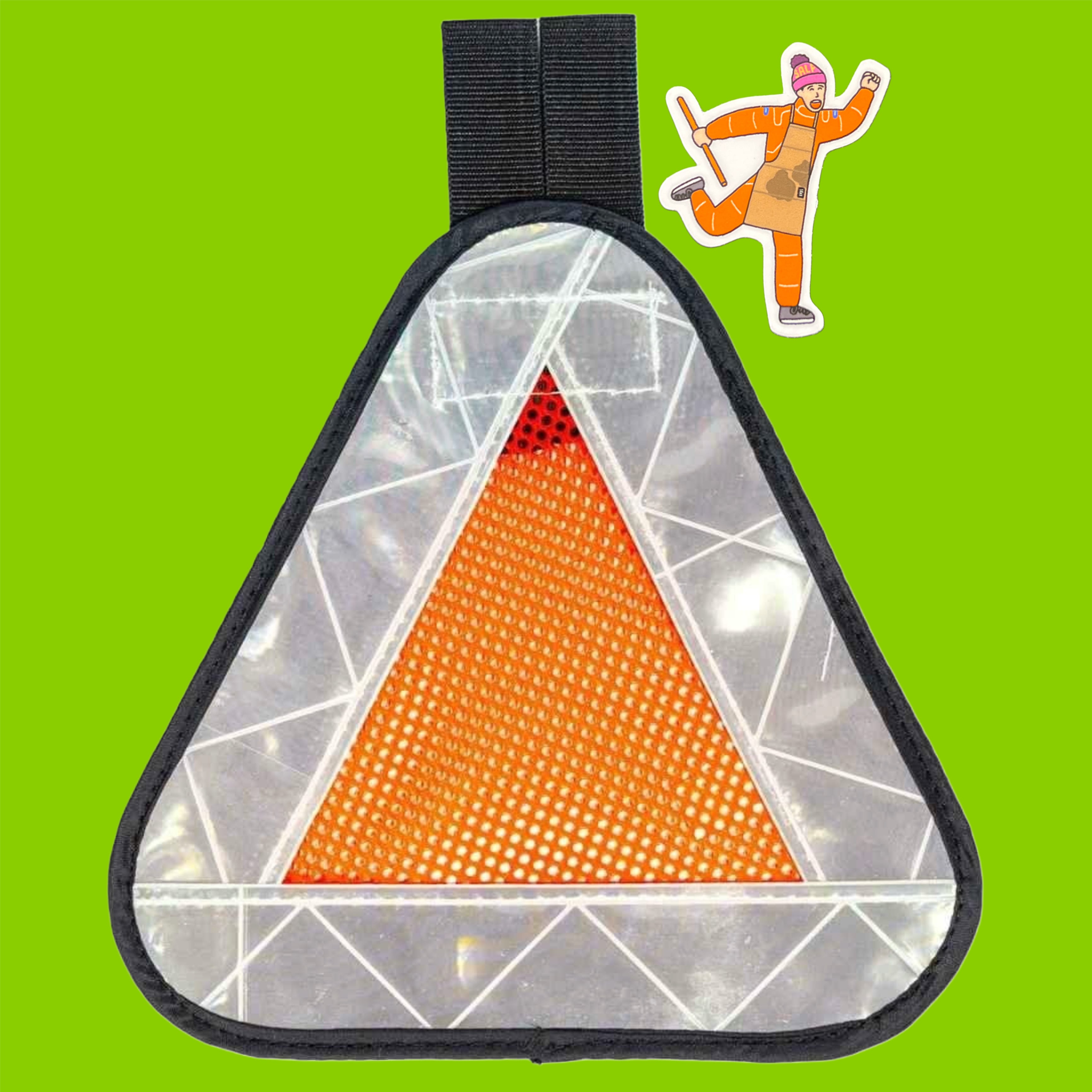 AARDVARK REFLECTIVE】 YIELD SYMBOL BL SPECIAL (SILVER) | Humhumhug