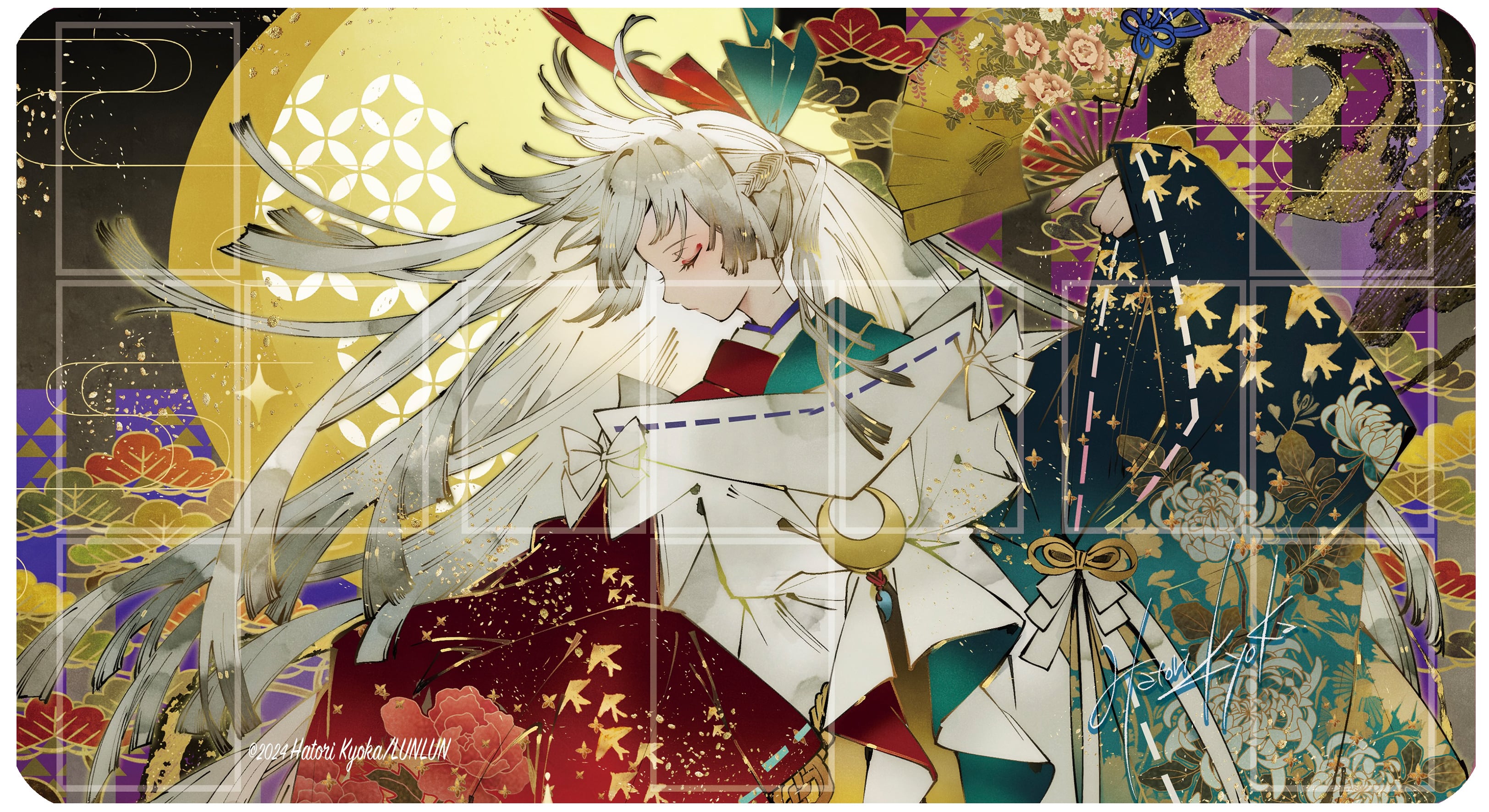 予約販売分☆FAB用プレイマット☆匈歌ハトリ先生☆空の鏡☆プレイ