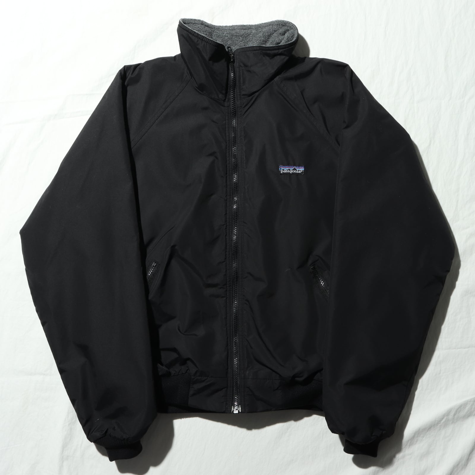 極美品 M ブラック USA 80s 三角タグ Patagonia Shelled Synchilla