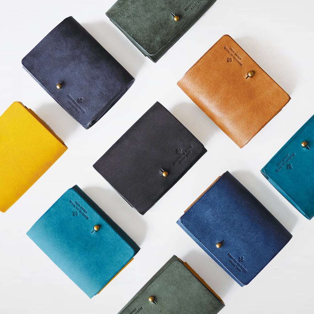 めっちゃ入る 三つ折り財布（ギボシVer）【イエロー】（在庫あり