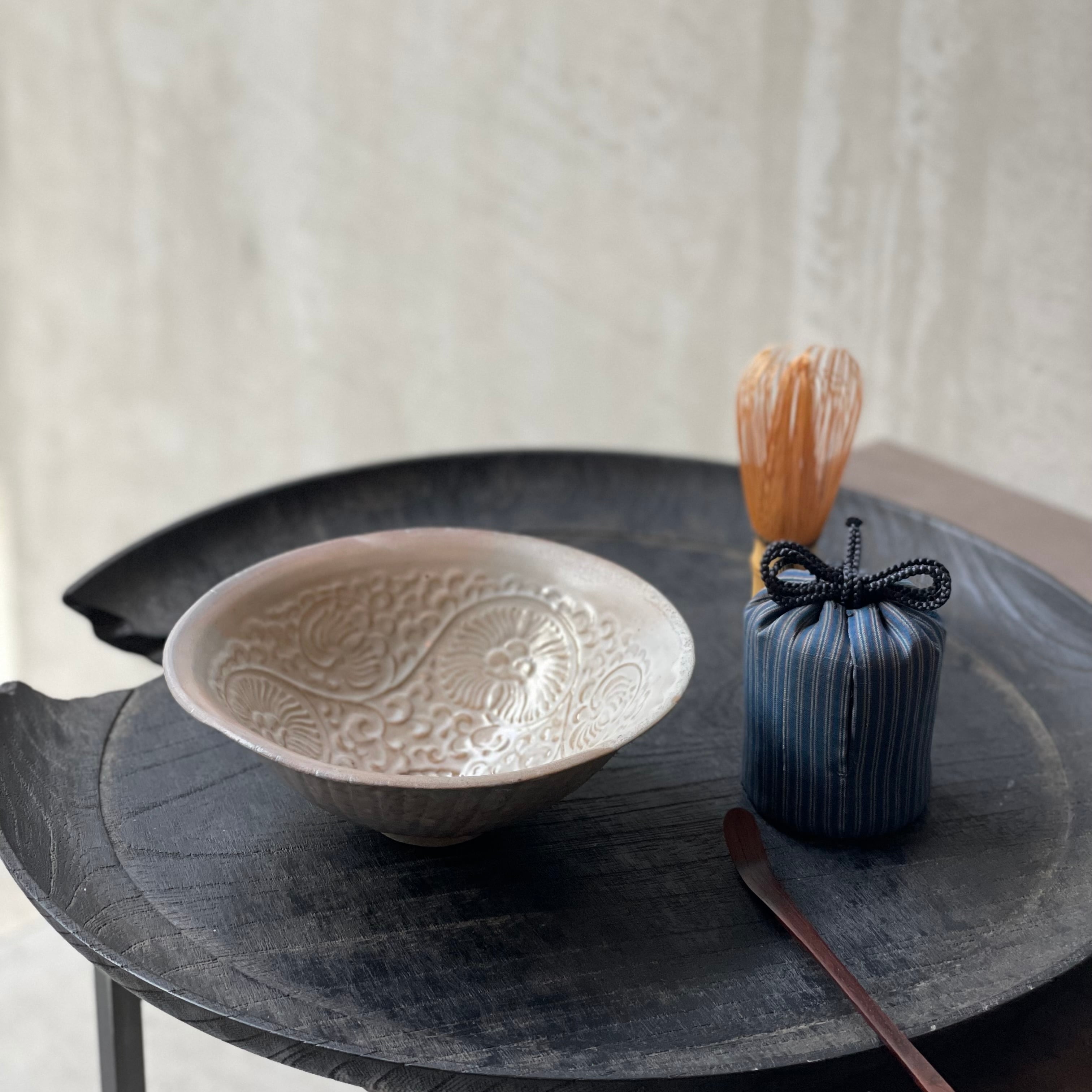 豊増一雄 窯変印花茶盌 | gallery 一白