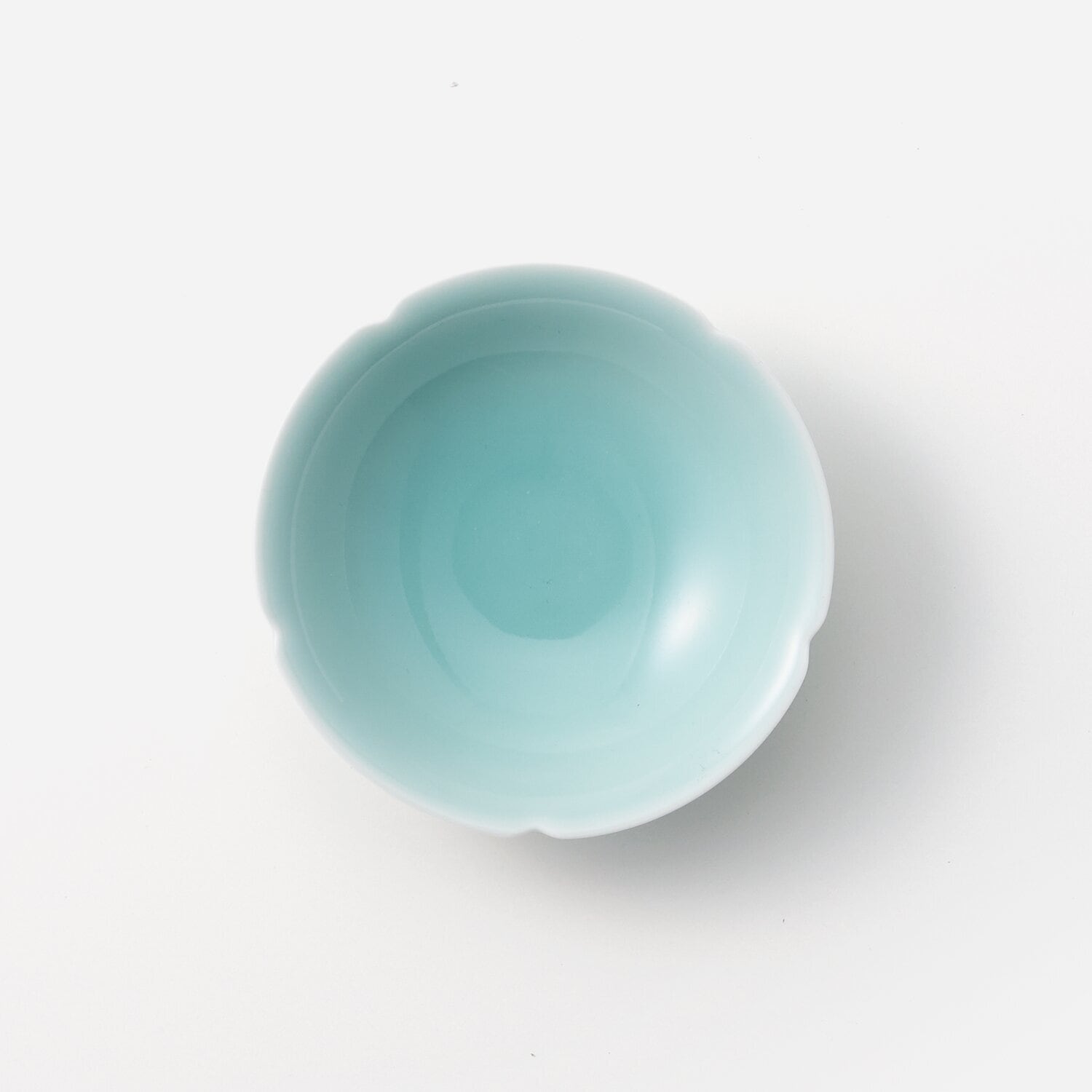 伊万里青磁 鍋島青磁 人形手 鉢 時代箱付 V 9532 伊万里青磁 鍋島青磁