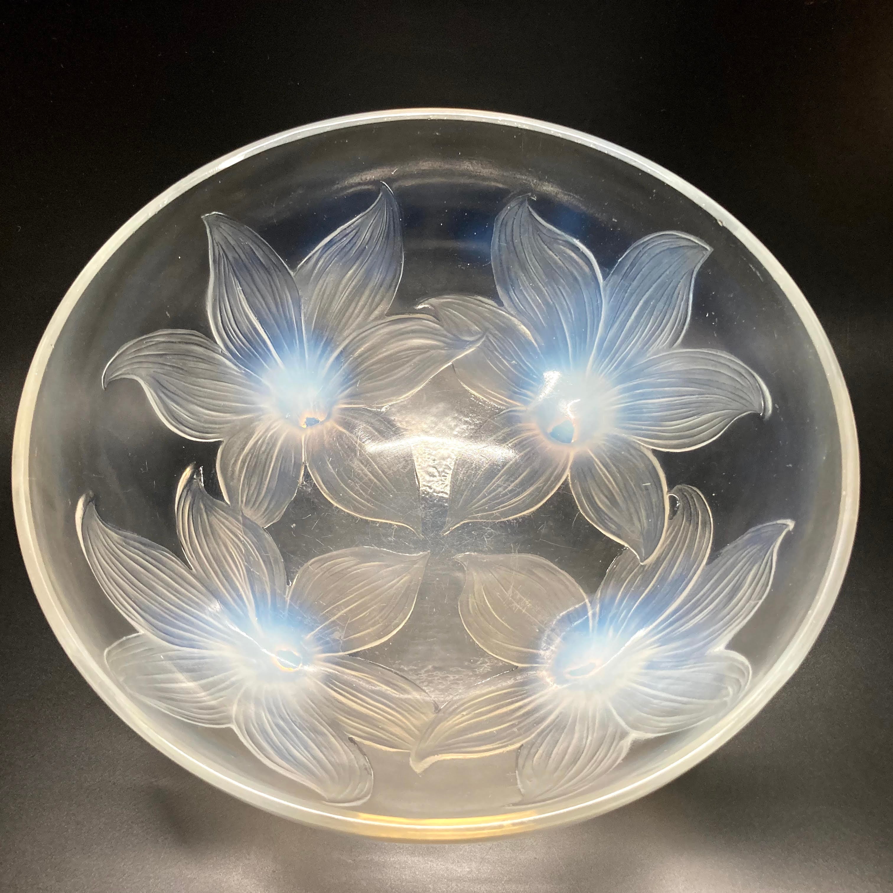 ルネ・ラリックオパールセントコキーユCOQUILLE ボウル鉢16cm