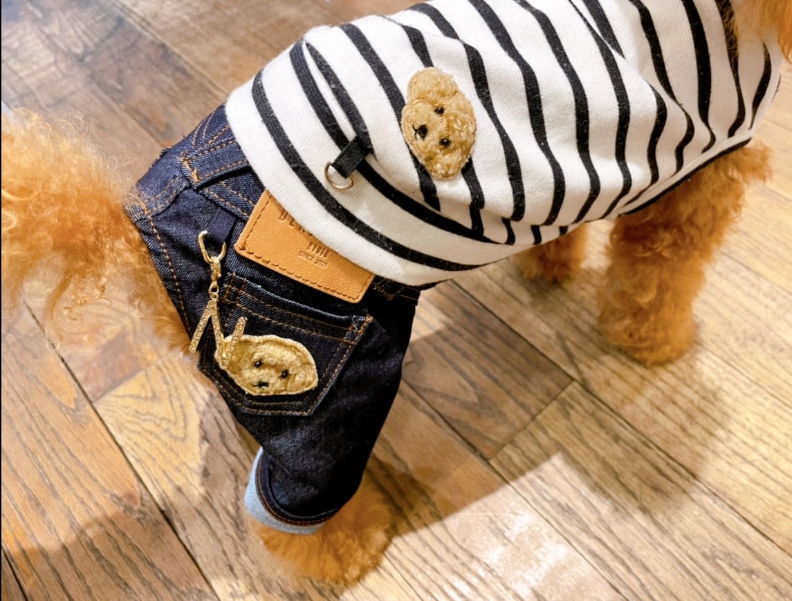 ワッペンデニムパンツ | DENIM ROSE