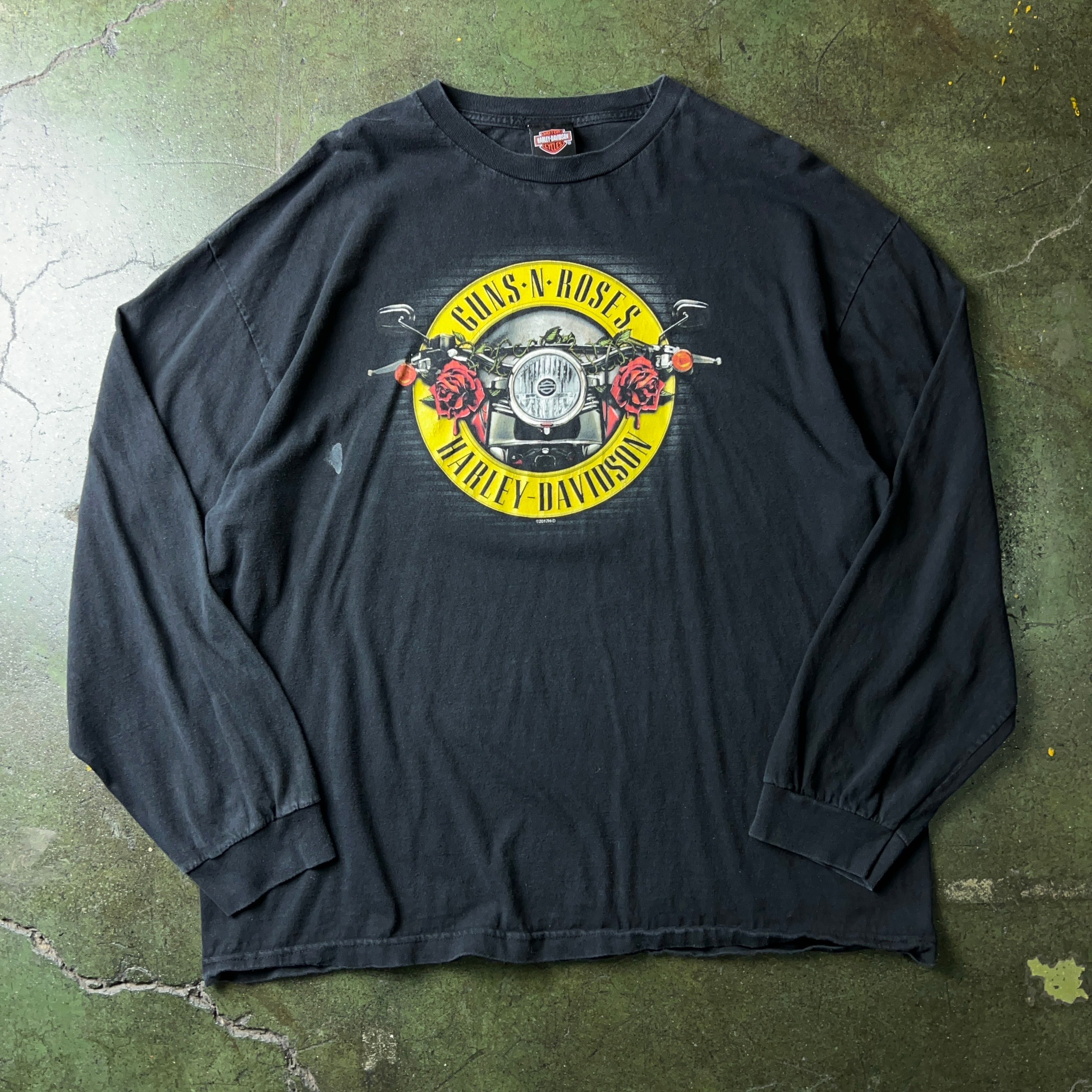 GUN'S N ROSES × HARLEY DAVIDSON L/S Tshirt ガンズアンドローゼス