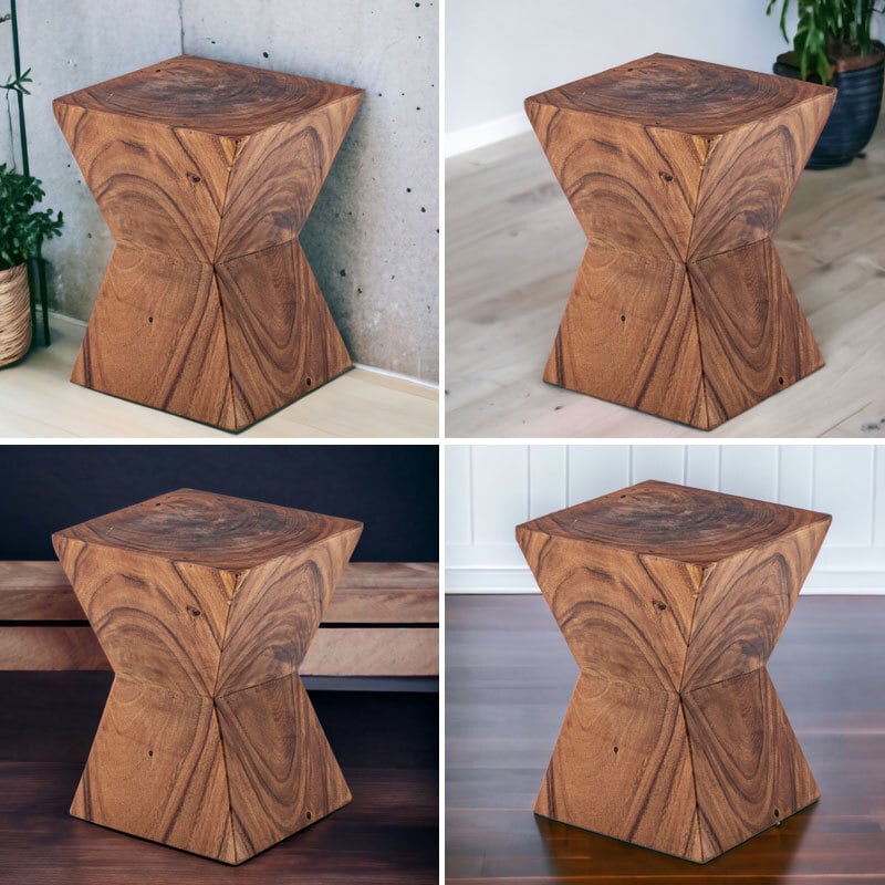 サイドテーブル スツール おしゃれ スクエア ディスプレイスタンド