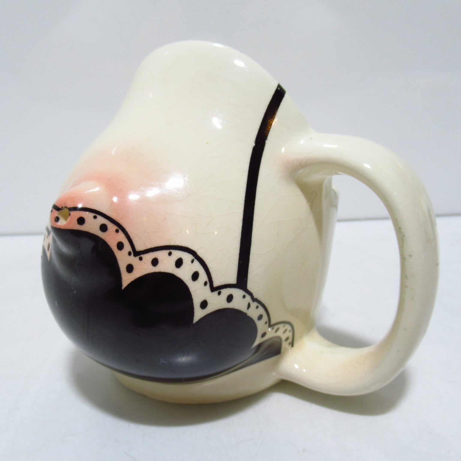 ヴィンテージ セクシー陶器マグ バレル pinup 50s ピンナップ 50s60s