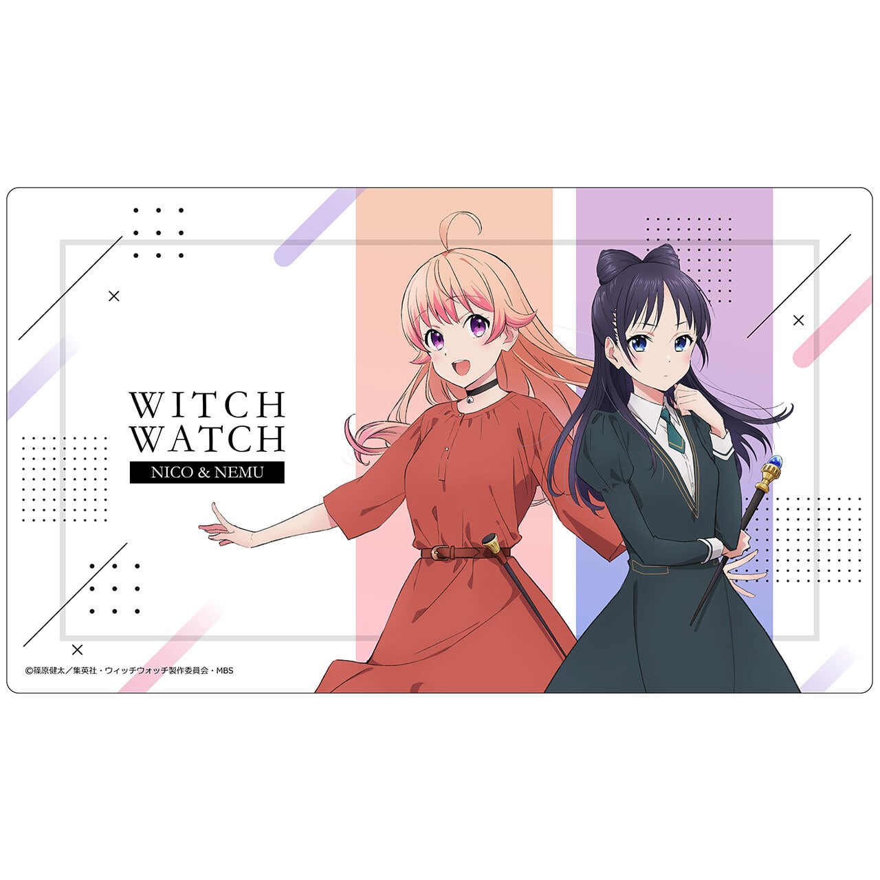 4571576727142受注生産】TVアニメ『ウィッチウォッチ』 ラバーマット