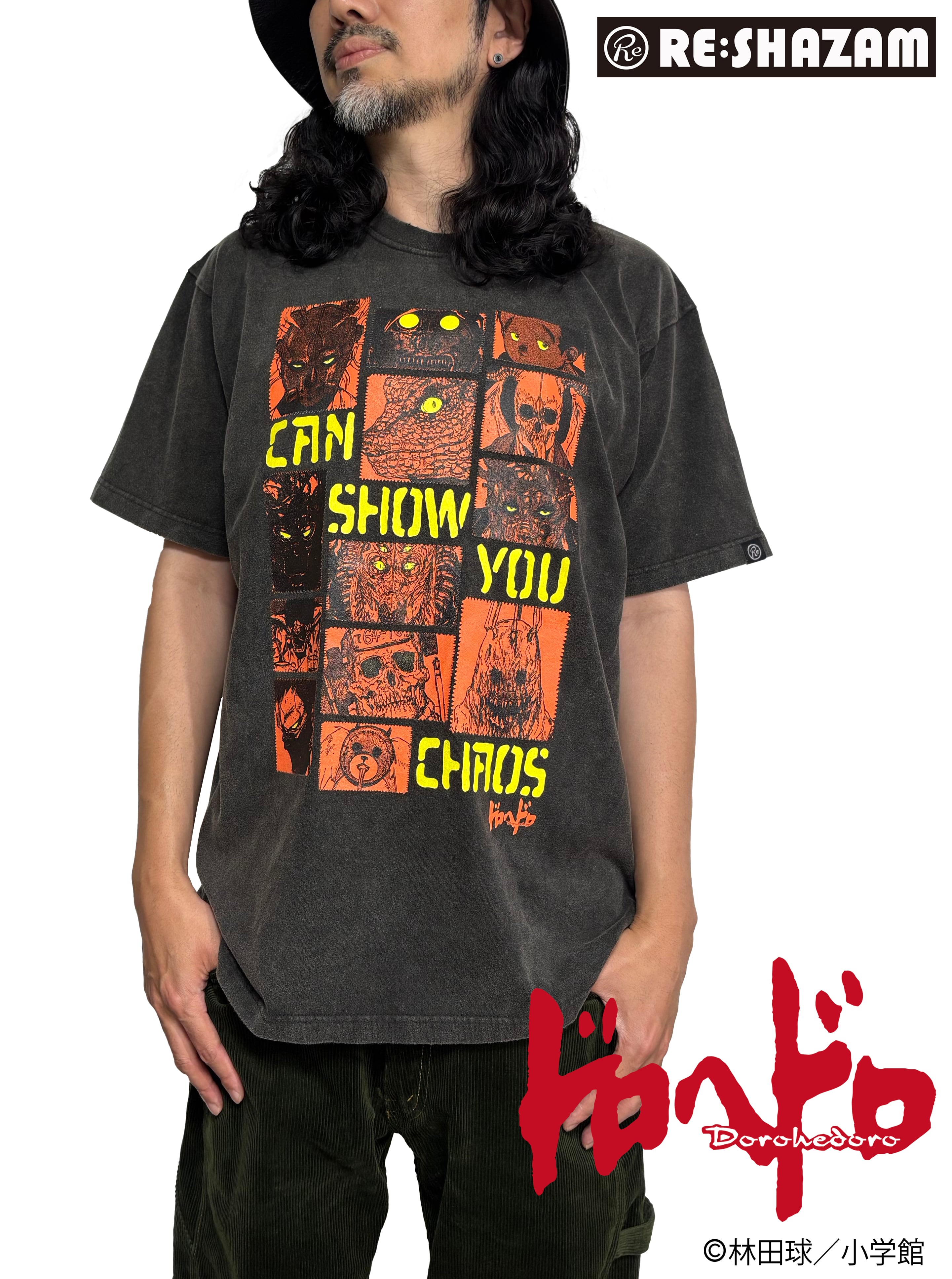 ドロヘドロ〉ドロヘドロvinteage finishingTシャツ | RE:SHAZAM®︎