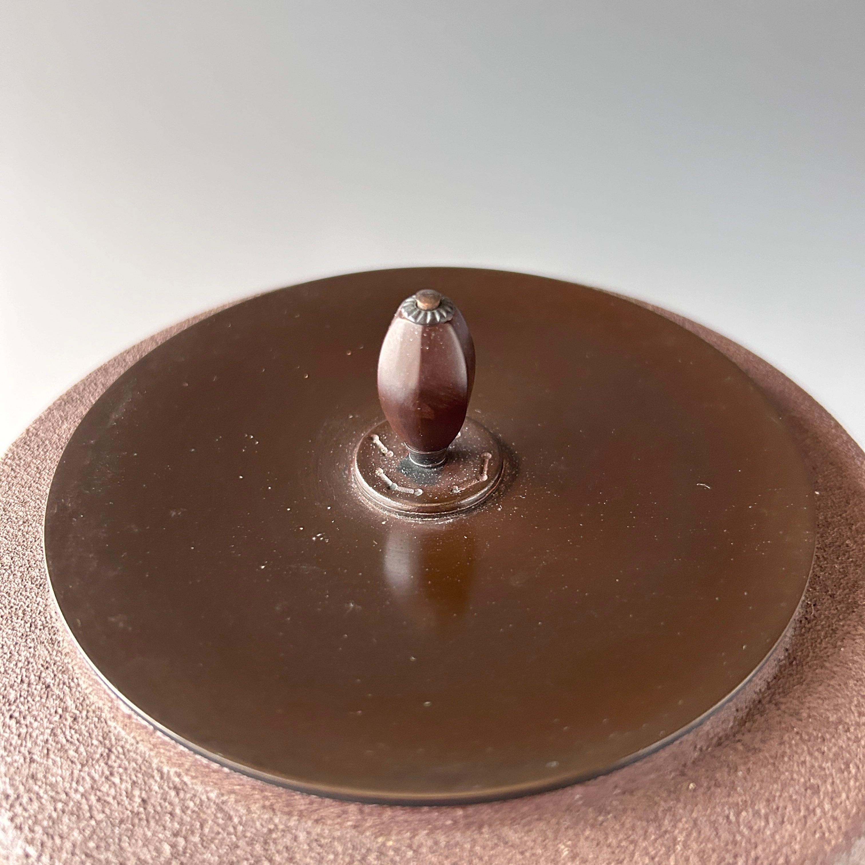 茶道具 色紙地紋 筒釜 金森浄清 共箱 茶の湯釜 鋳物 風炉 稽古 茶会 釣