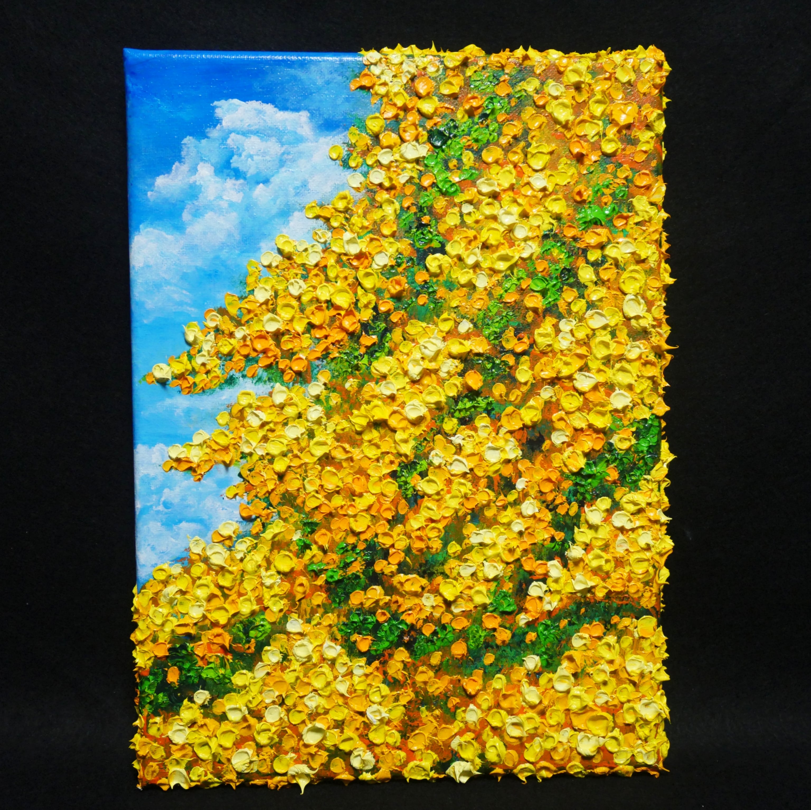 ミモザ」絵画 楽天市場】絵画 油絵 ミモザ （堀哲夫） 送料無料 【肉筆