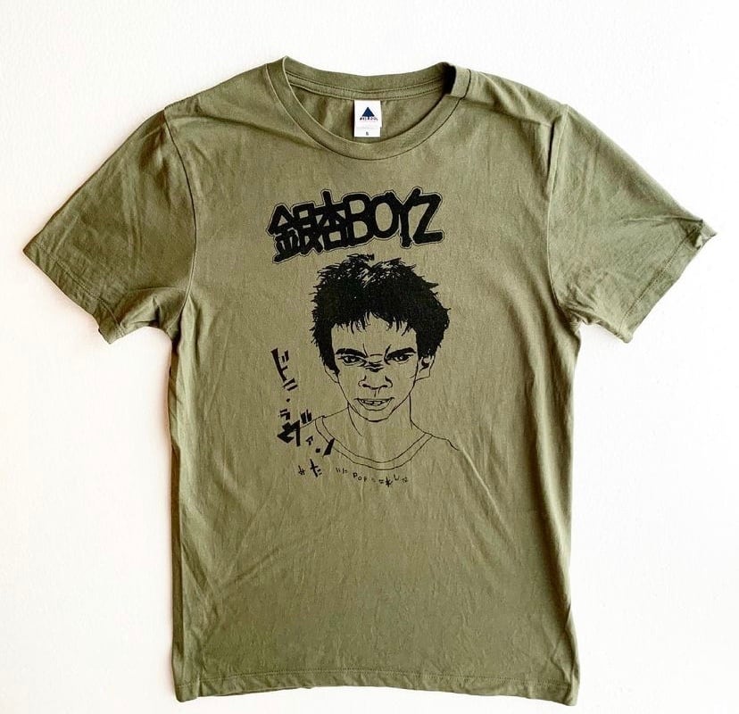 銀杏BOYZ“ 「新井英樹」「ドニ・ラヴァン」printed Tee | LAUGH