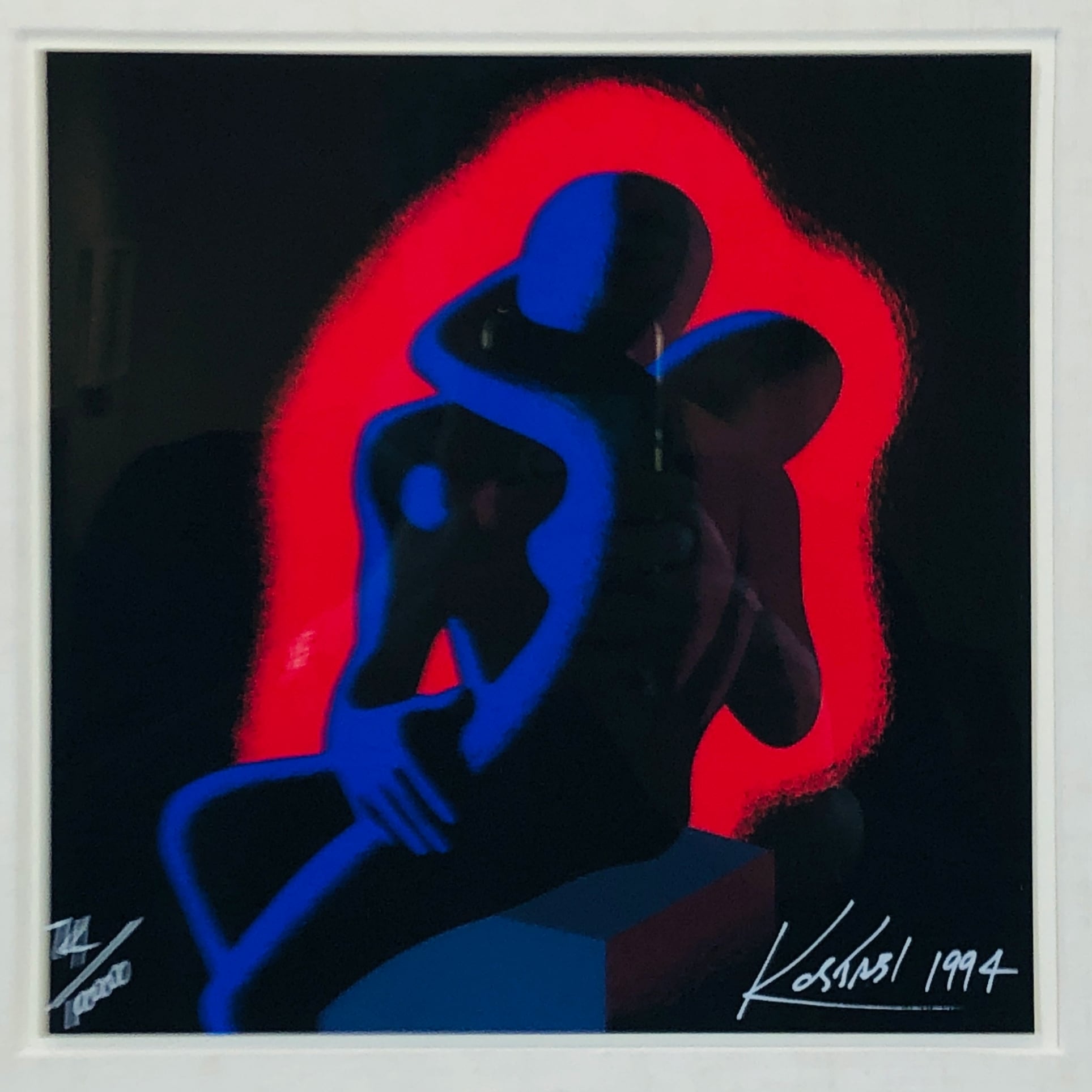 激レア！コレクションマークコスタビンCOSTABI 版画 絵画 一点物 1996