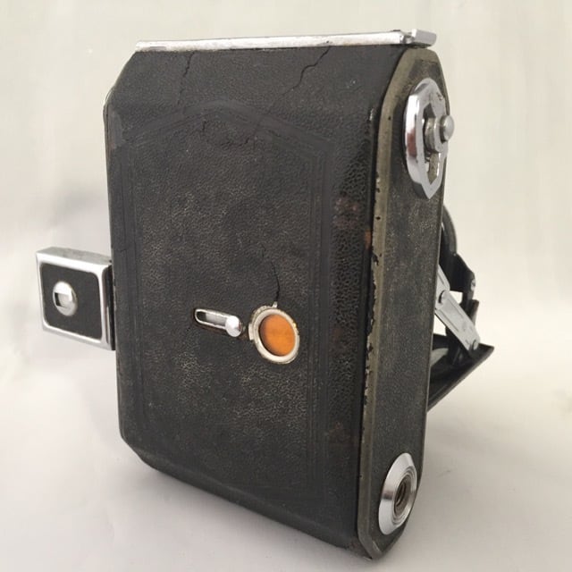 セミミノルタⅡ スプリングカメラ 蛇腹カメラ レトロ蛇腹カメラ セミ