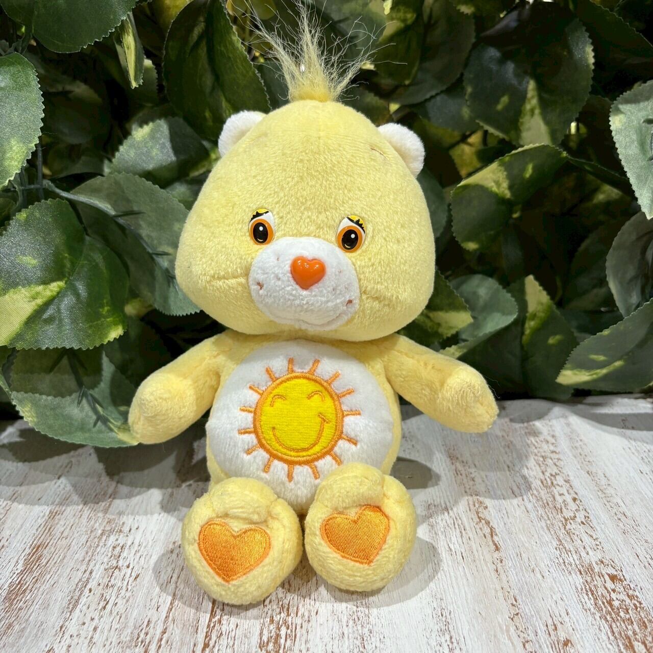 ケアベア 黄色の太陽デザインぬいぐるみ 55cm ケアベア 黄色の太陽