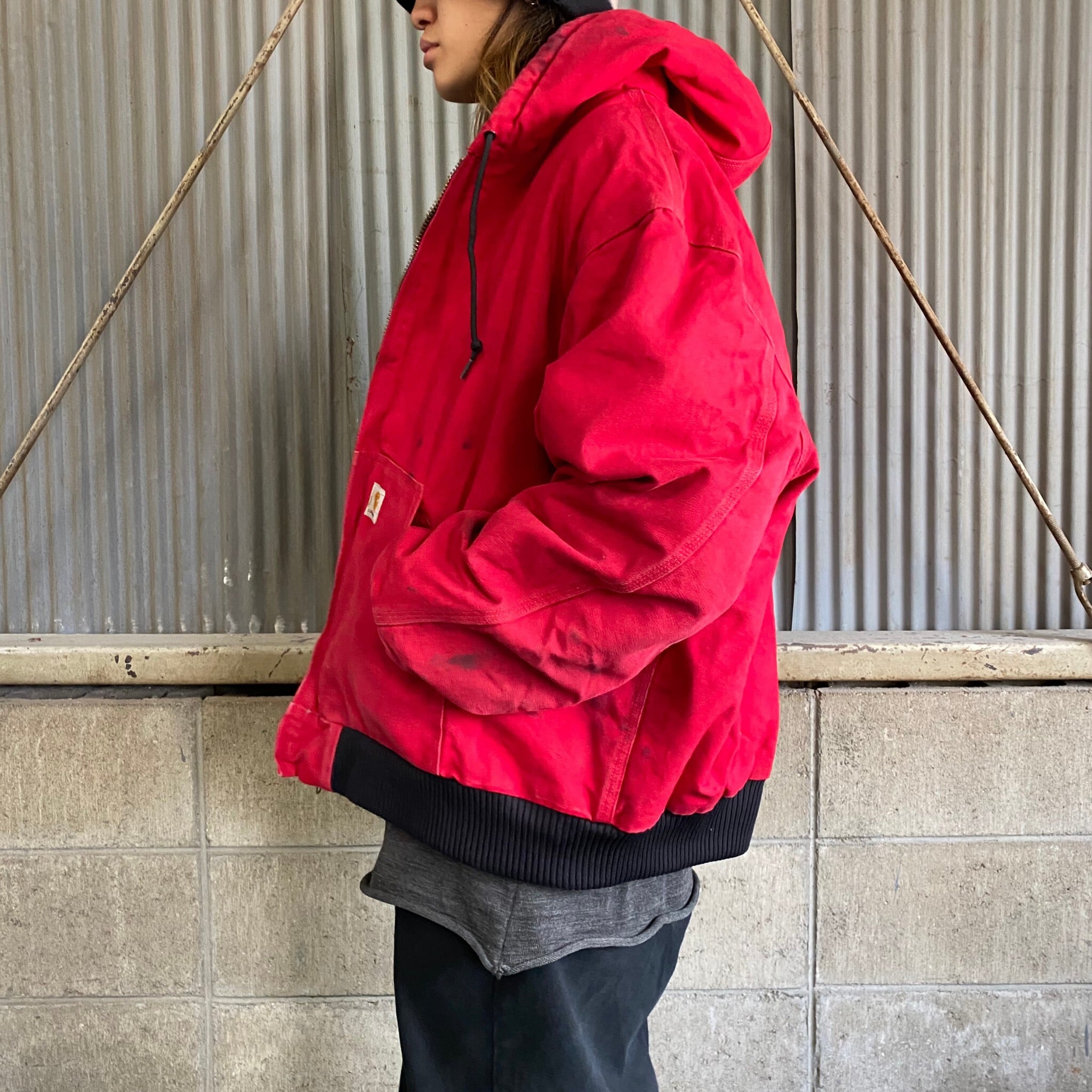 ビッグサイズ USA製 Carhartt カーハート アクティブジャケット メンズ