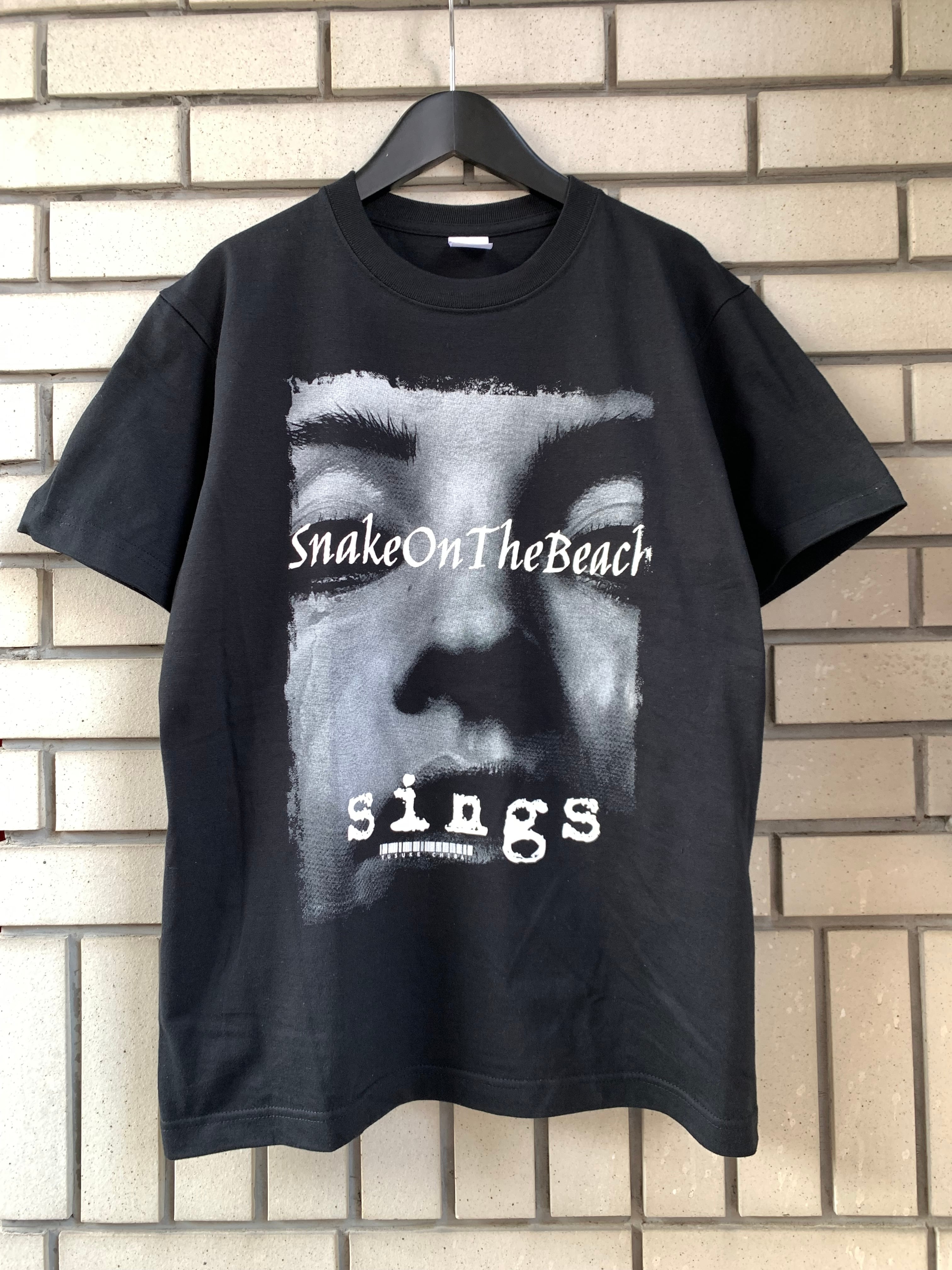 SnakeOnTheBeach Tシャツ Mサイズ チバユウスケ SNAKE ON THE BEACH