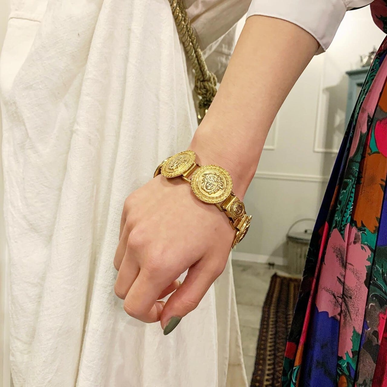 未使用□GIANNI VERSACE ジャンニ ヴェルサーチ□ブレスレット