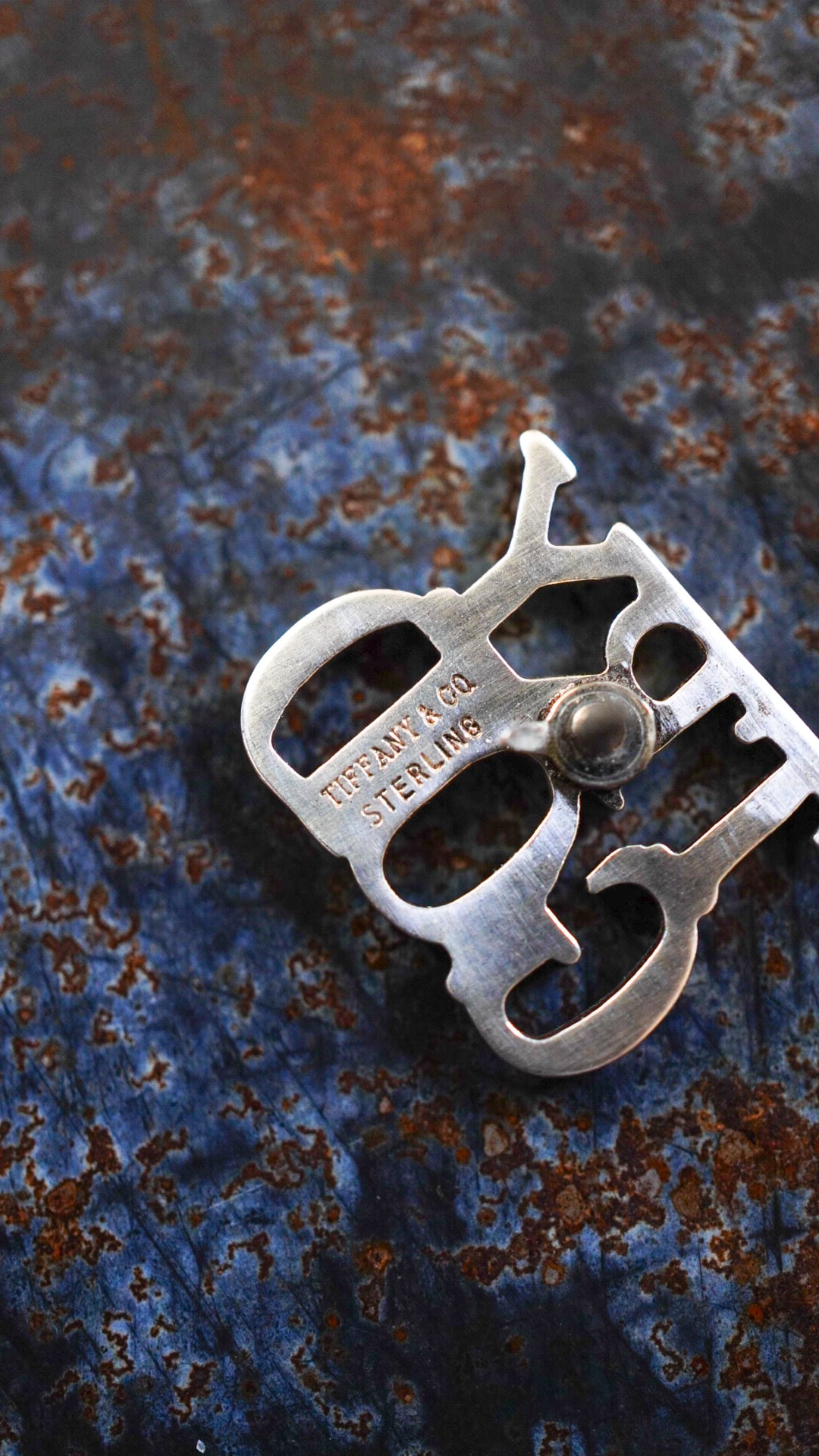 1970s】TIFFANY&Co. ティファニー TRY GOD ピンバッチ 《シルバー925