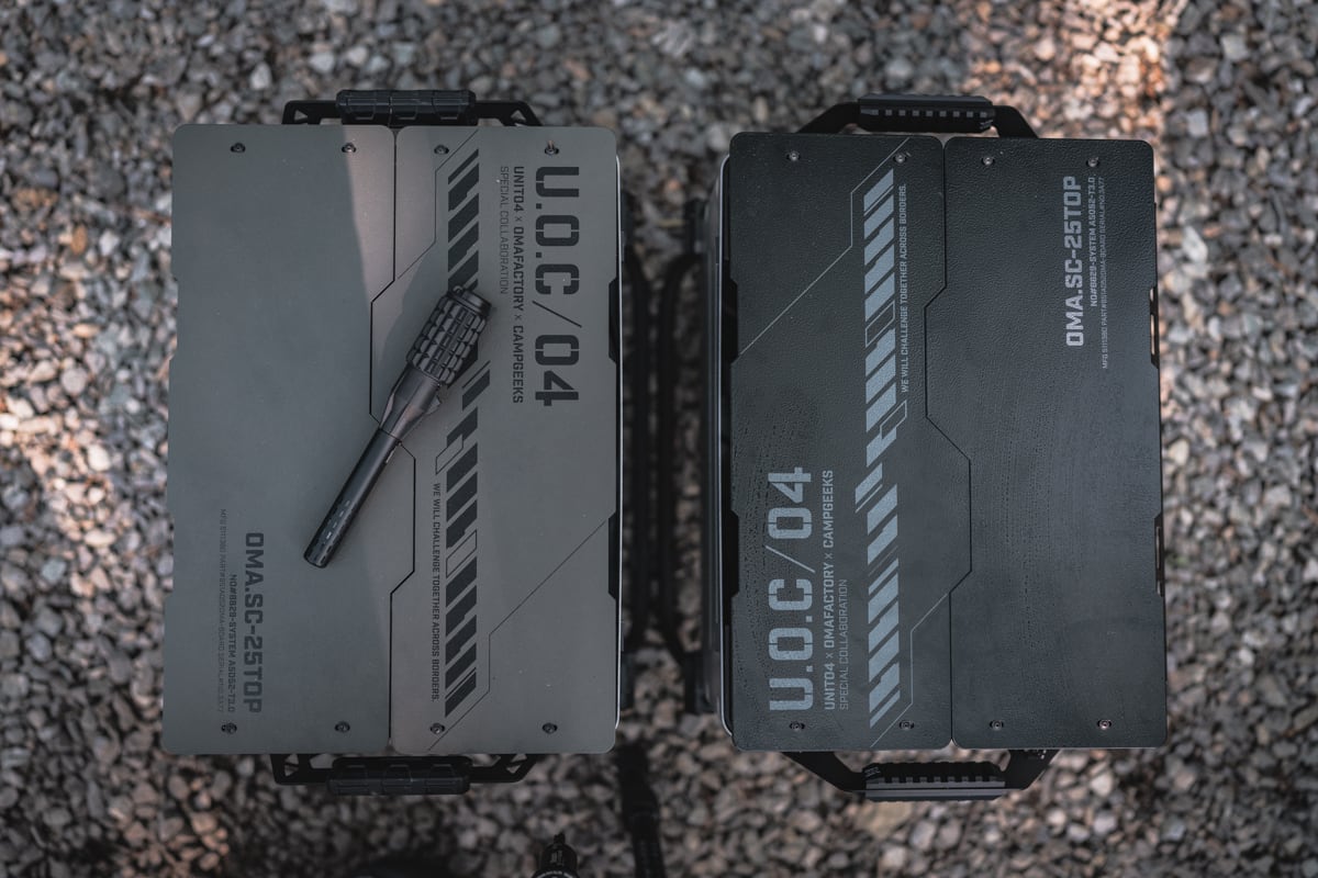 OMA.FACTORY×CAMP GEEKSコラボ　シェルコン25 天板 8d0dbf34c309cb9bcf26602c80618b