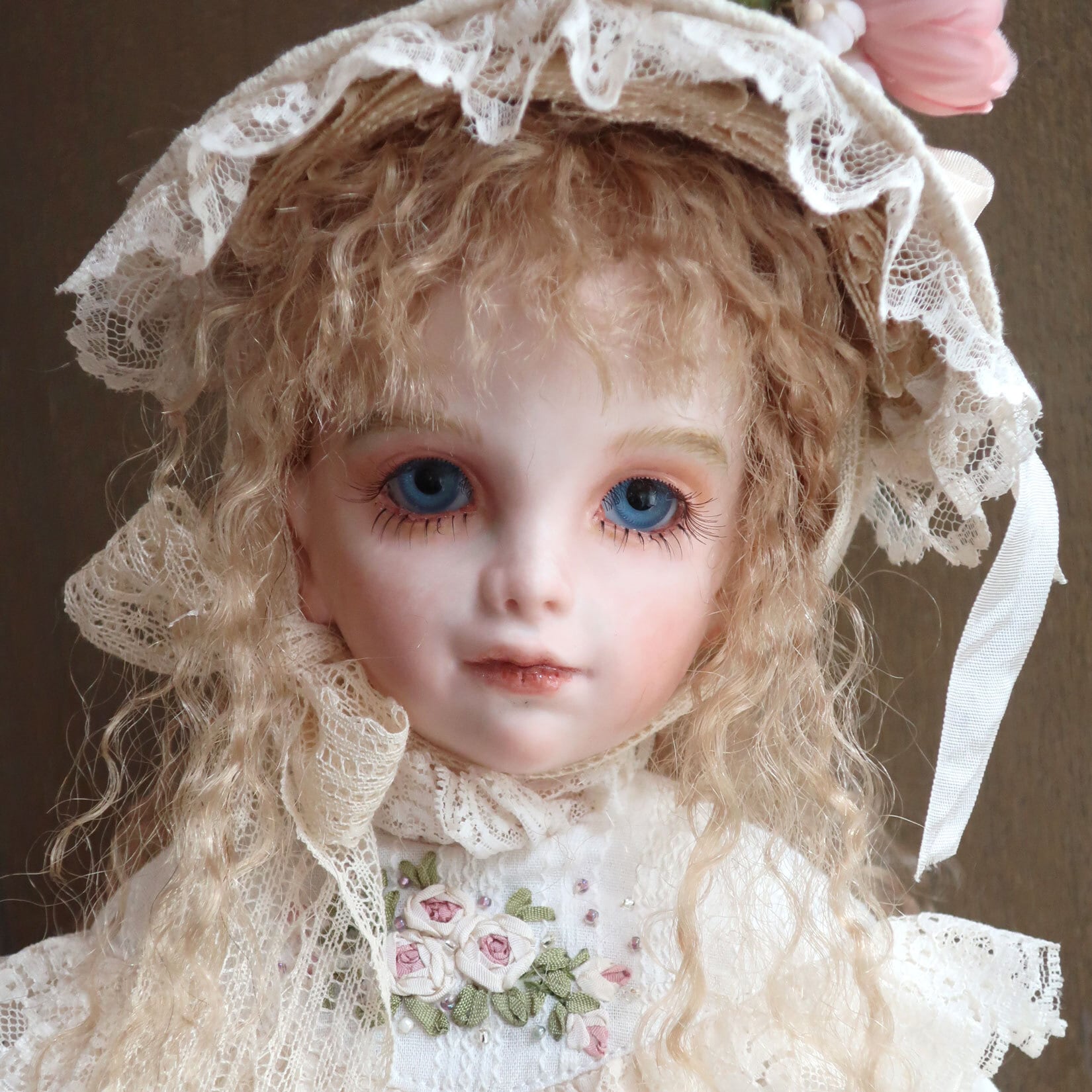 ビスクドール26 ミニョネット ヴィンテージ ピノキオ オールビスク 鼻