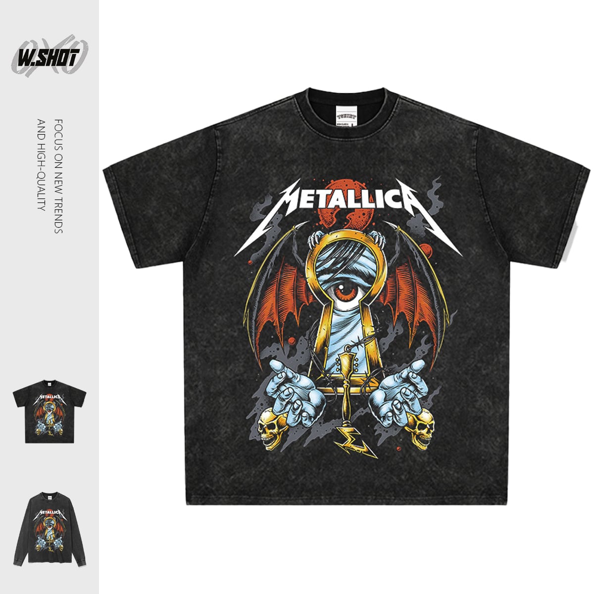 VINTAGE ストリート METALLICA バンドTシャツ T898 | wshot