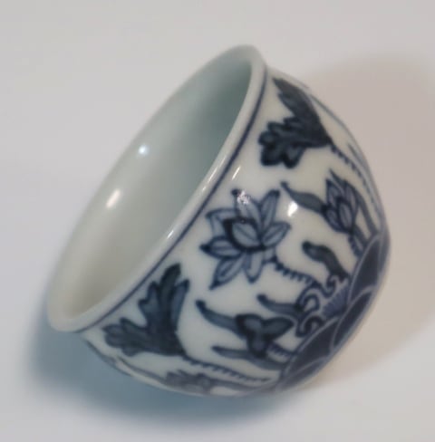 須田菁華造染付小鉢3客 須田菁華造染付小鉢3客