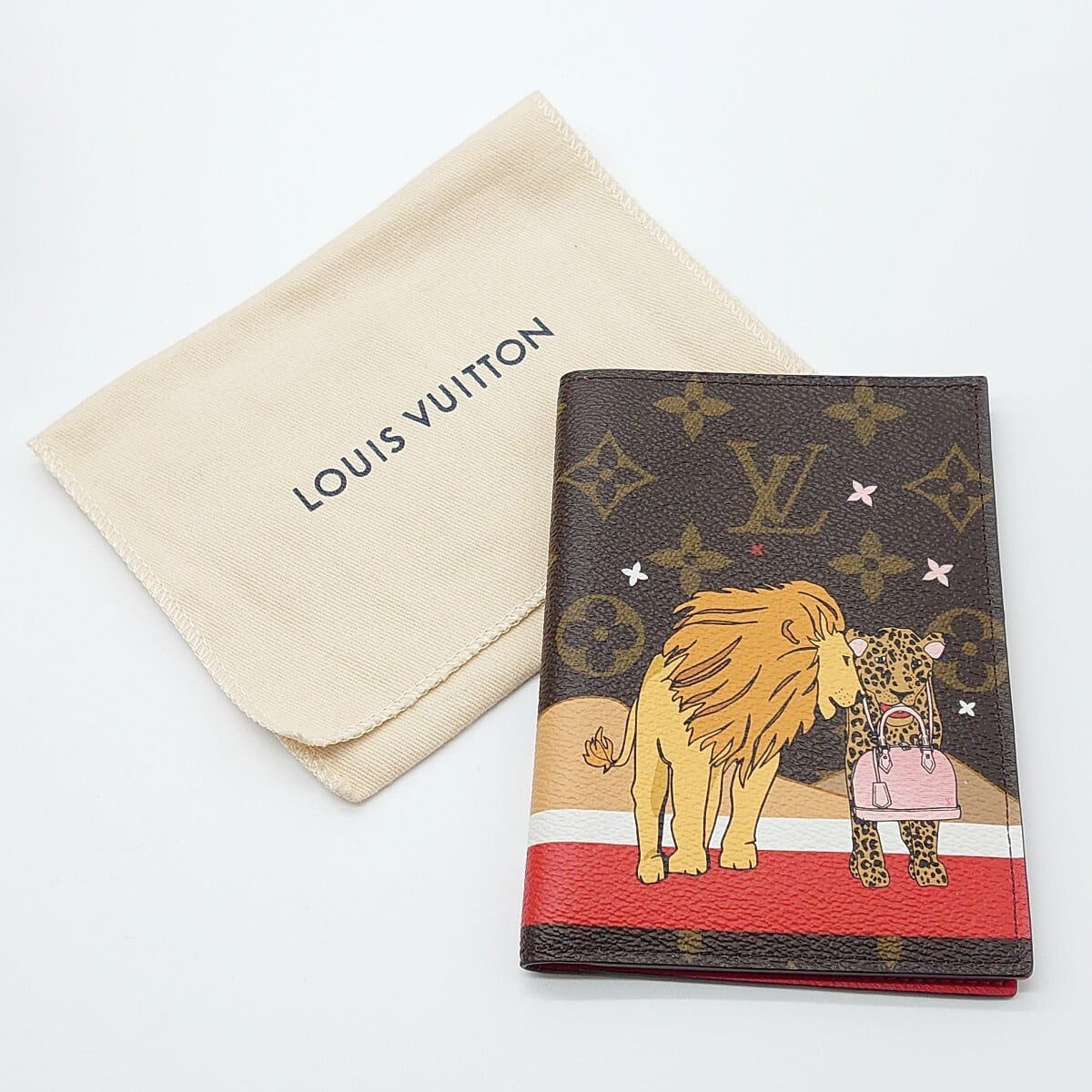 け*離様 Louis Vuitton モノグラム パスポートケース Louis Vuitton