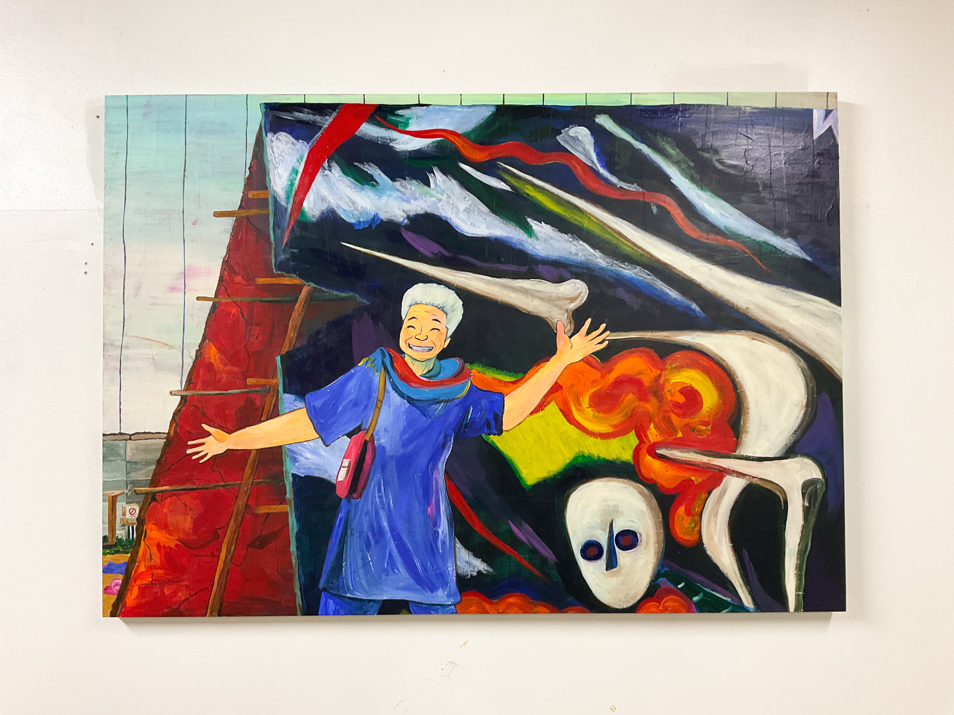 岡本太郎、未来を見た、画集より、希少、新品額・額装付 岡本太郎 未来