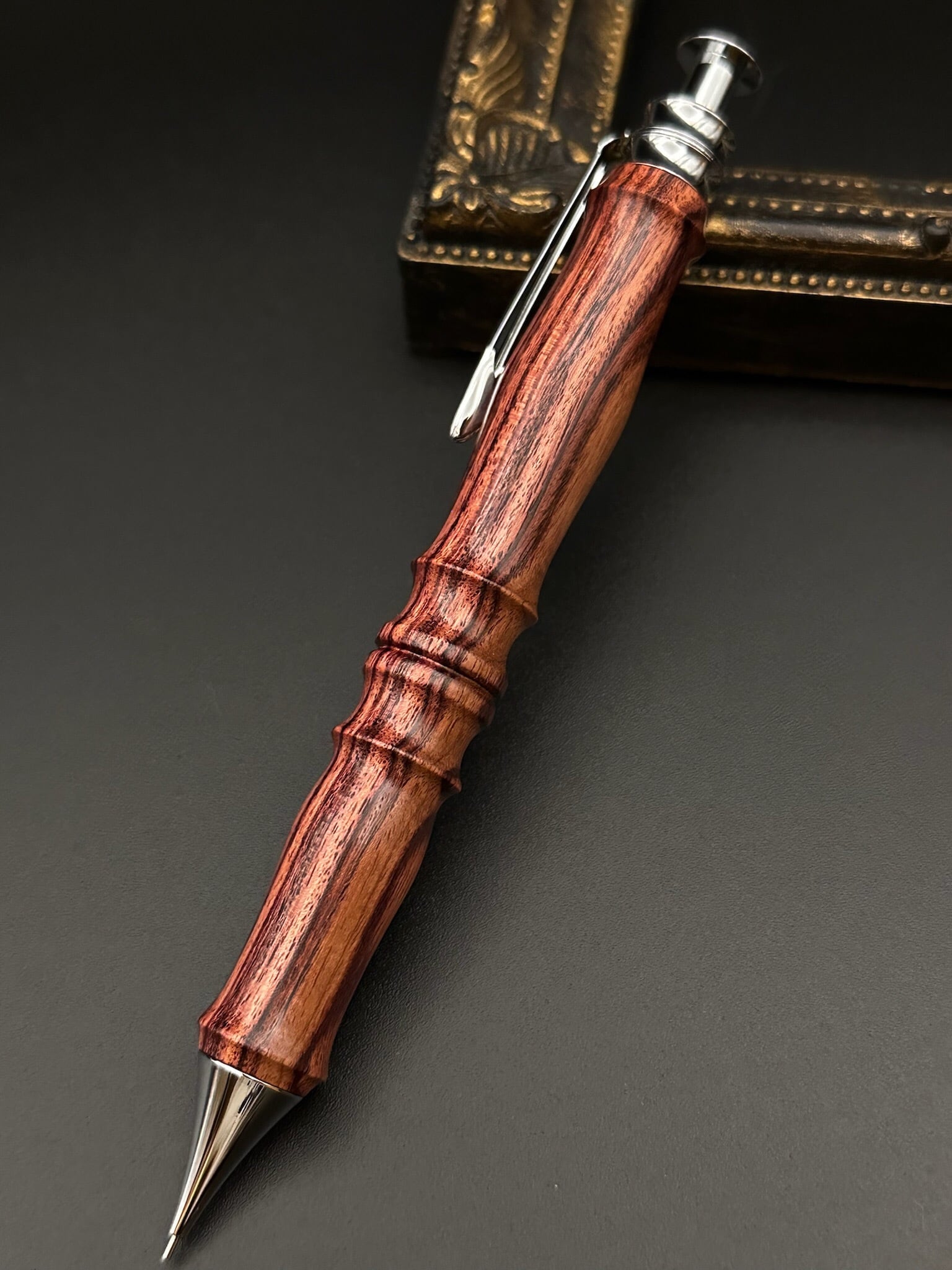 キングウッド/木軸サンピューシャープペンシル オリジナル金具 | Flamberg