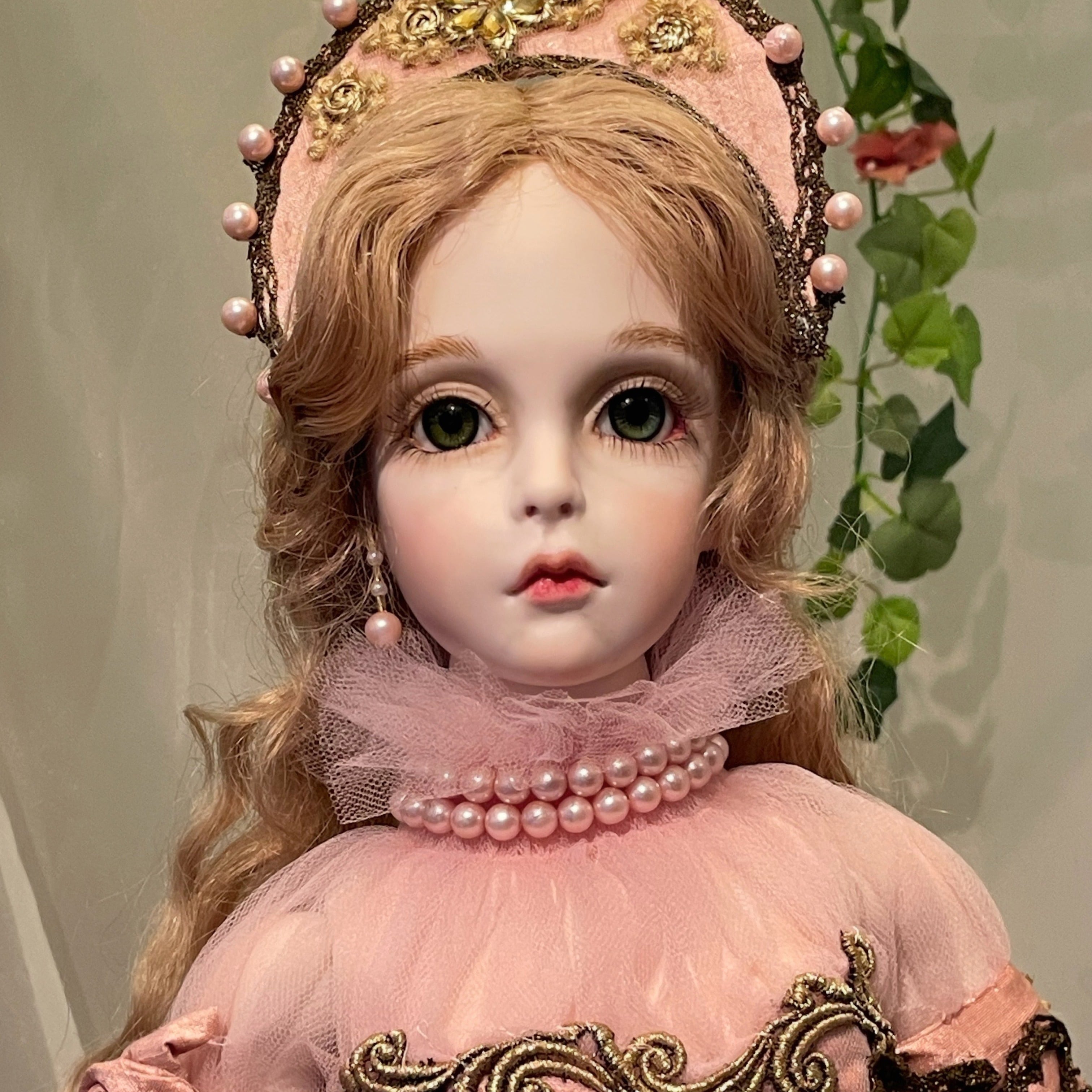 ローザ（約66cm）ビスクドール | 創作人形館ミワドールBASE店