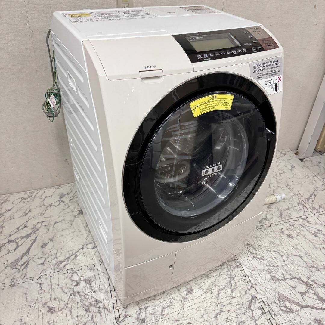 HITACHI DE-N60WV 電気式衣類乾燥機 6.0kg 2022年製 日立 HITACHI 衣類