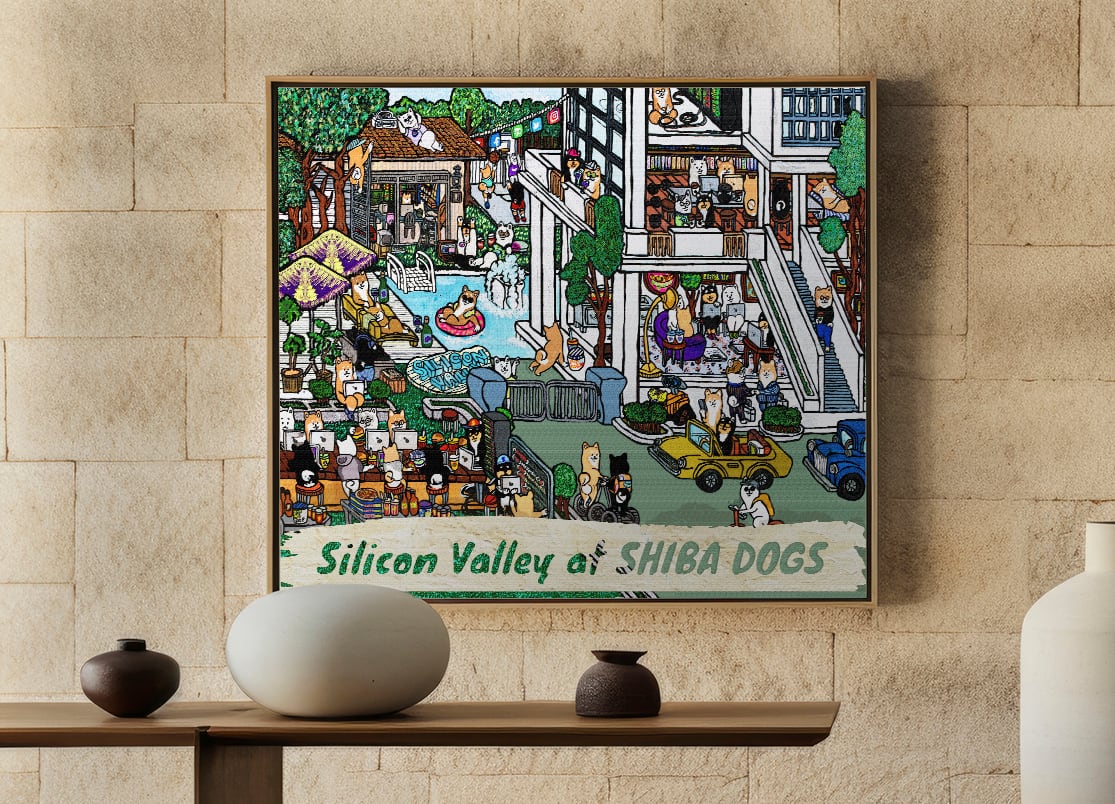 風景画 アクリル絵具 キャンバス river bridge sheep