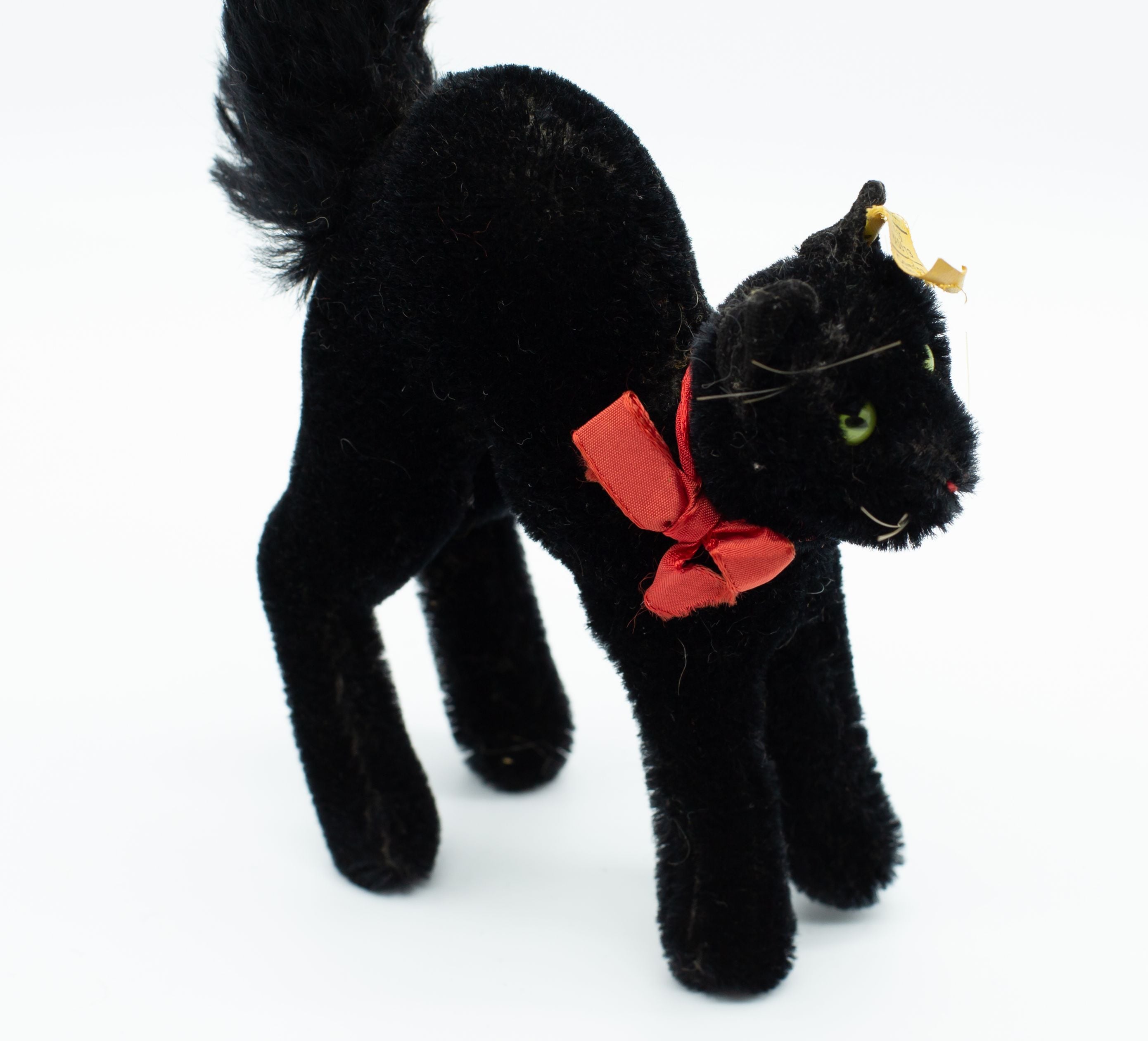 黒猫人形アンティーク調 黒猫人形アンティーク調