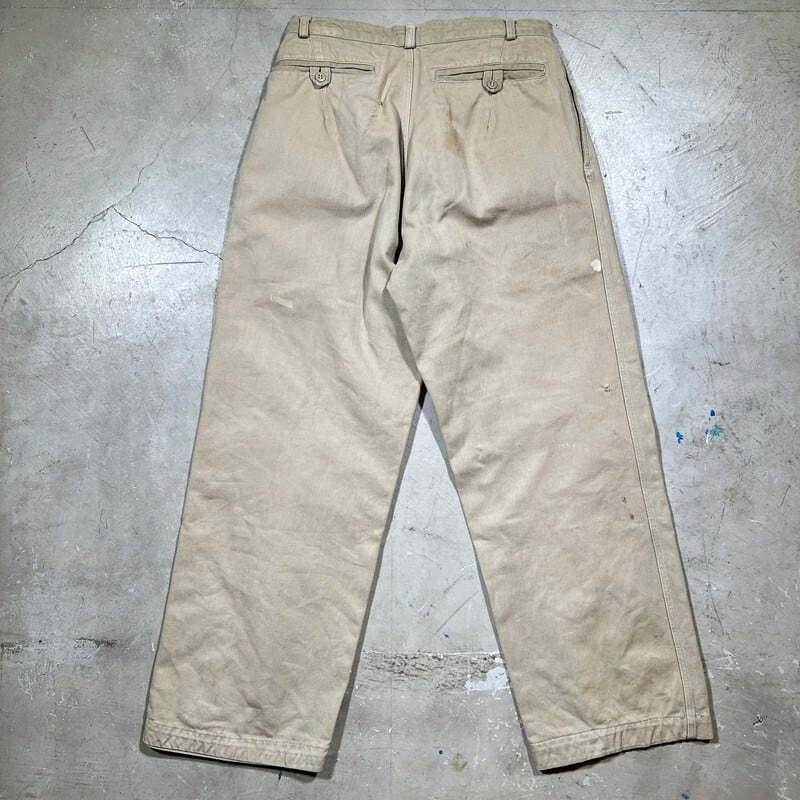 50's フランス軍 M52 チノトラウザーズ 前期型 LINNE DESMAZIERE＆Cie